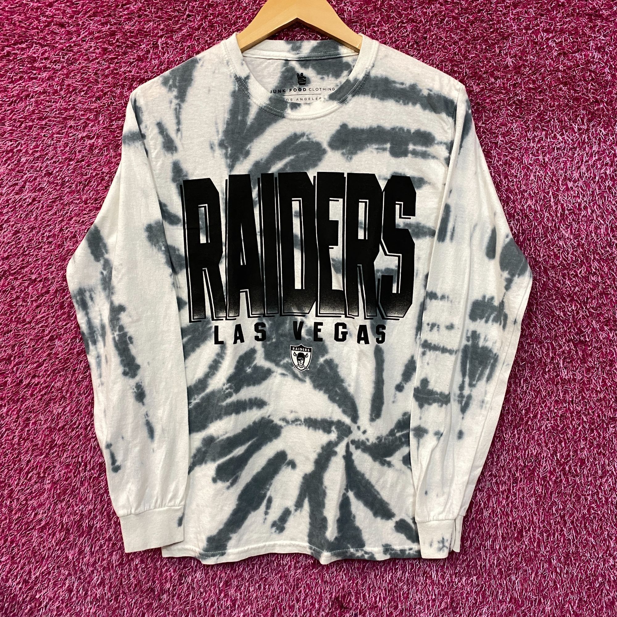 NFL Franchise AFC Raiders Las Vegas Tie-Dye Long Sleeve Larg