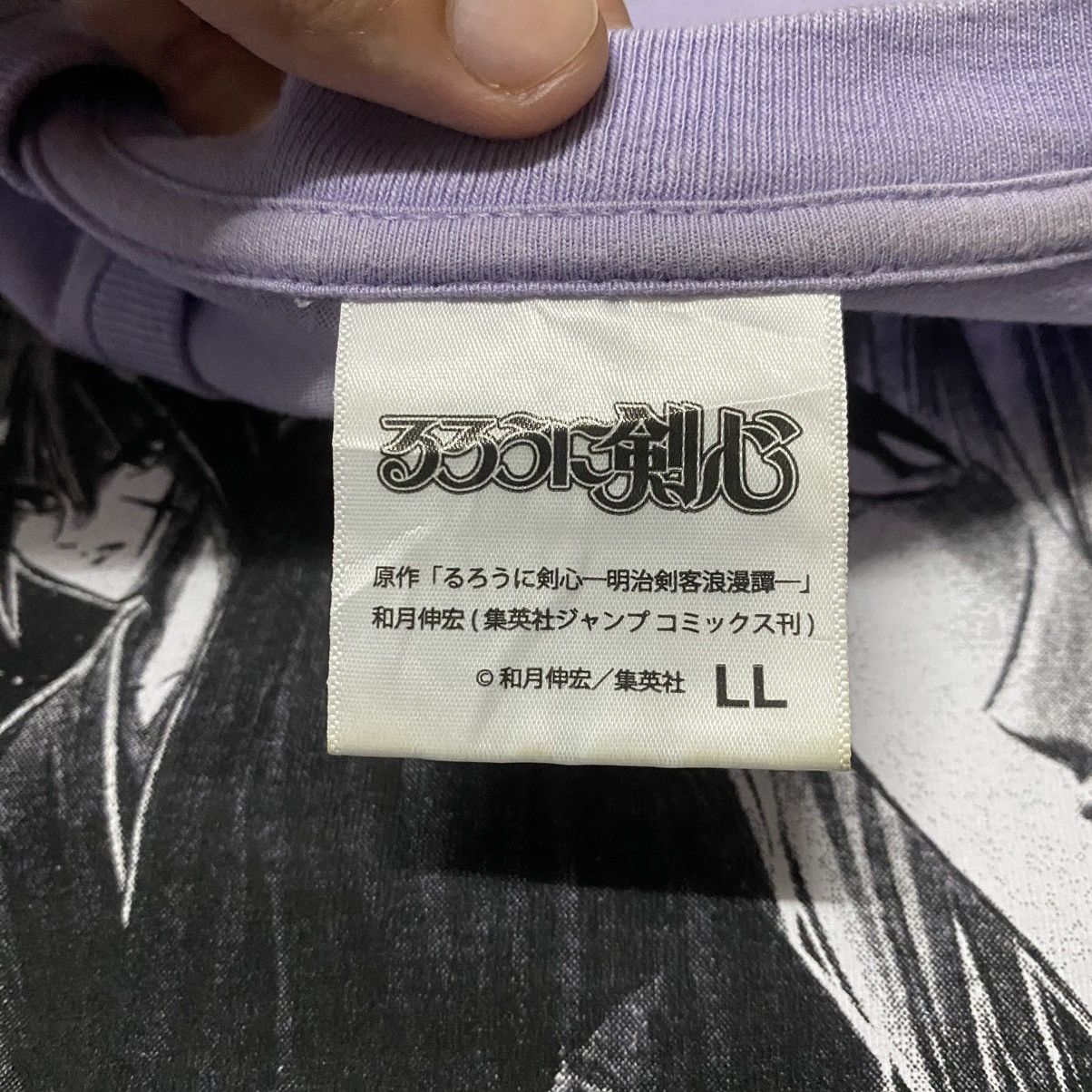 Anime Vintage Samurai X Himura Kenshin Anime T Shirt Size US L / EU 52-54 / 3 - 3 Thumbnail