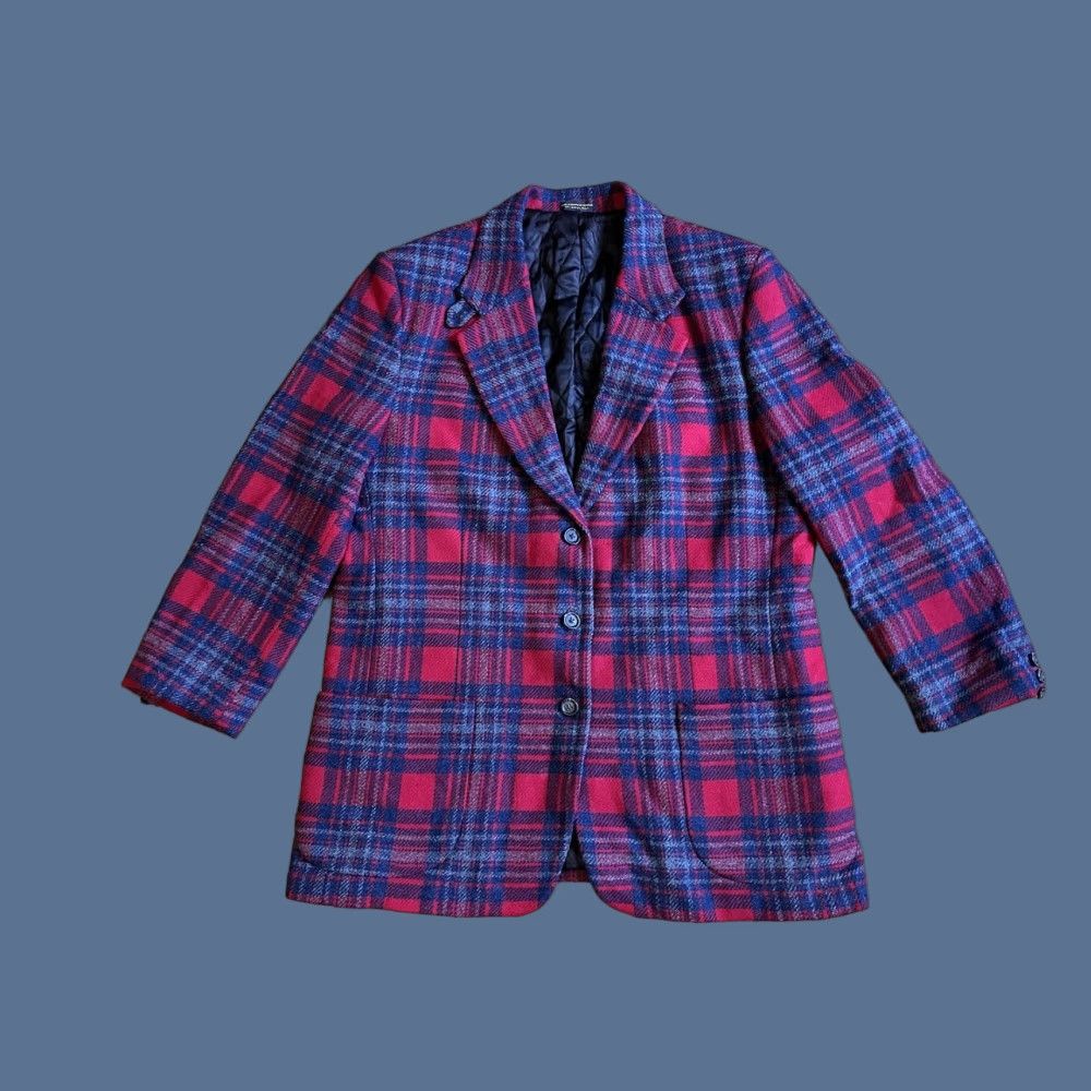 Vintage VINTAGE LL Bean Coat Women’s 14 Red Black Tartan Plaid Size XL / US 12-14 / IT 48-50 - 1 Thumbnail