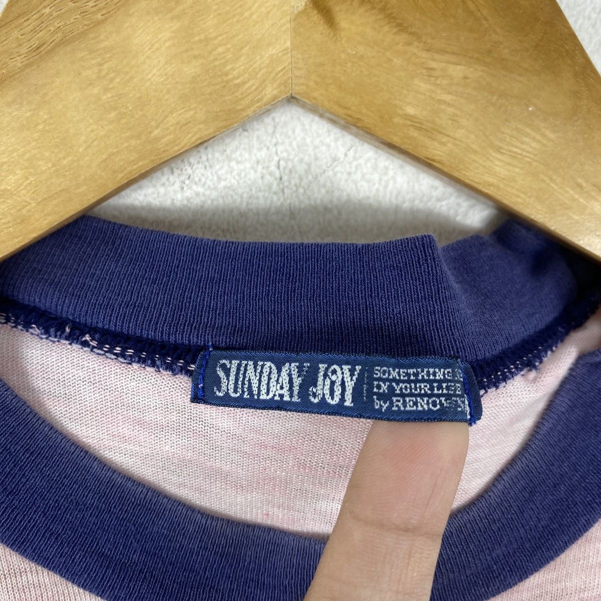 Vintage Vintage Sunday Joy Renown Sailing Ringer Shirt Size M Size US M / EU 48-50 / 2 - 5 Thumbnail
