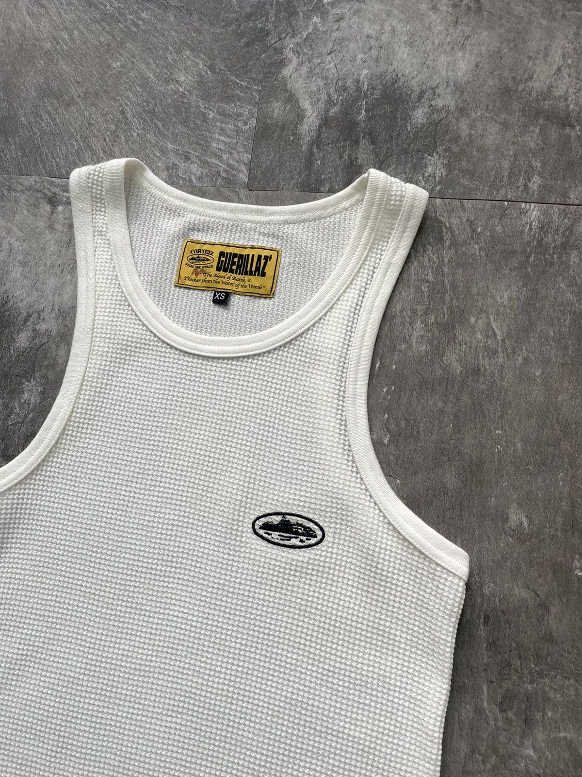Corteiz Corteiz Tank Top White Small Logo Basic Size US XS / EU 42 / 0 - 2 Thumbnail