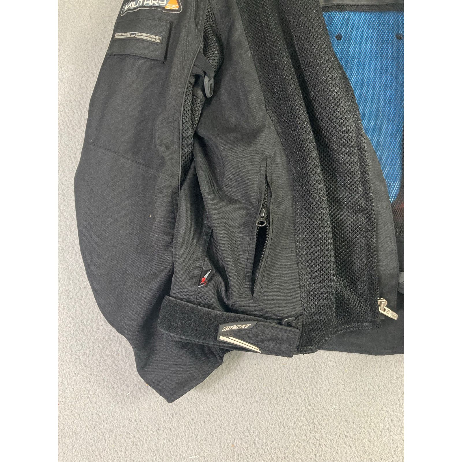 Joe Rocket Joe Rocket Men's Black Mesh Motorcycle Jacket Size L Size US L / EU 52-54 / 3 - 13 Thumbnail