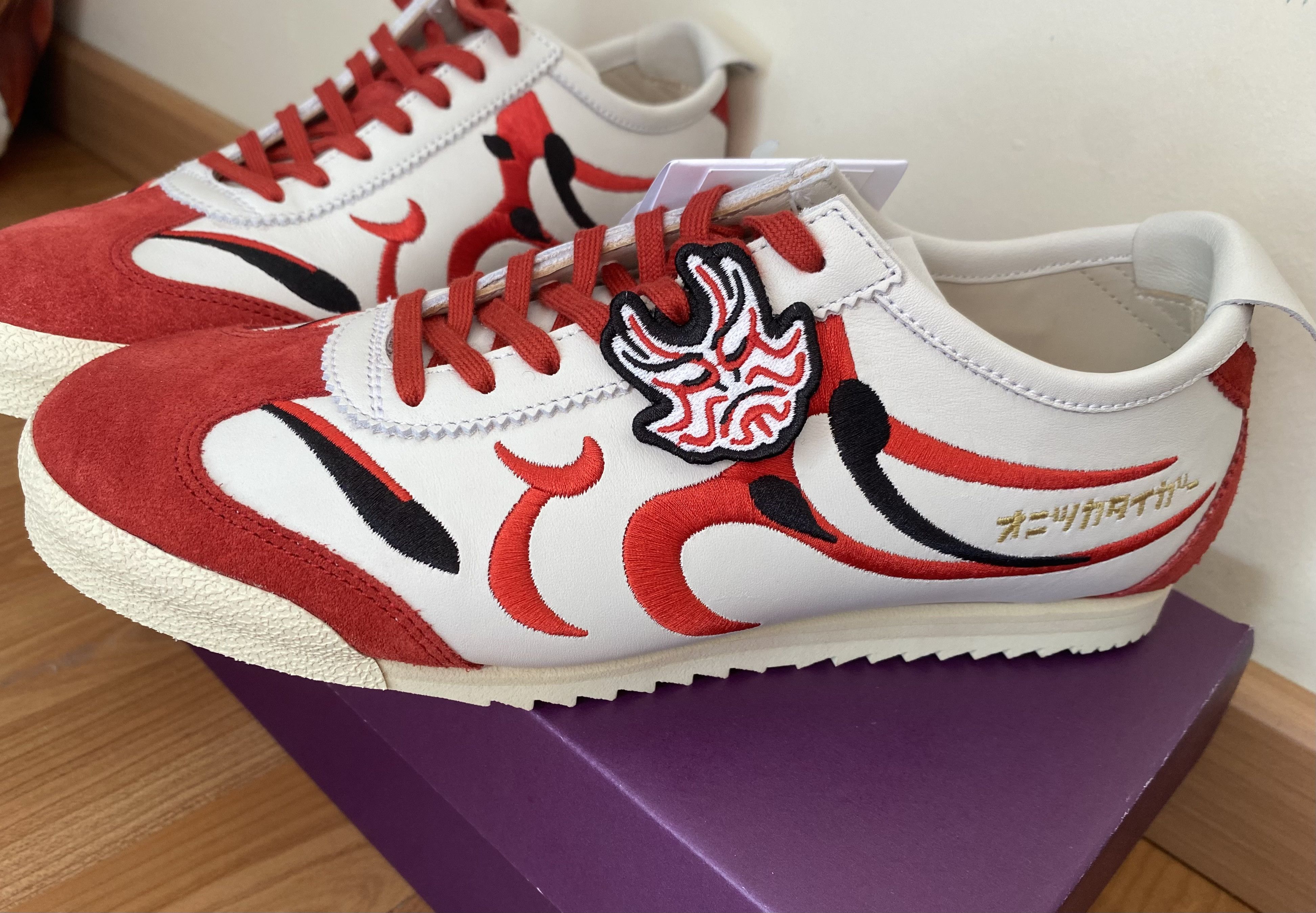 Onitsuka Tiger Onitsuka Tiger Nippon Made Red Leather Japan Exclusive Size US 7.5 / IT 37.5 - 4 Thumbnail