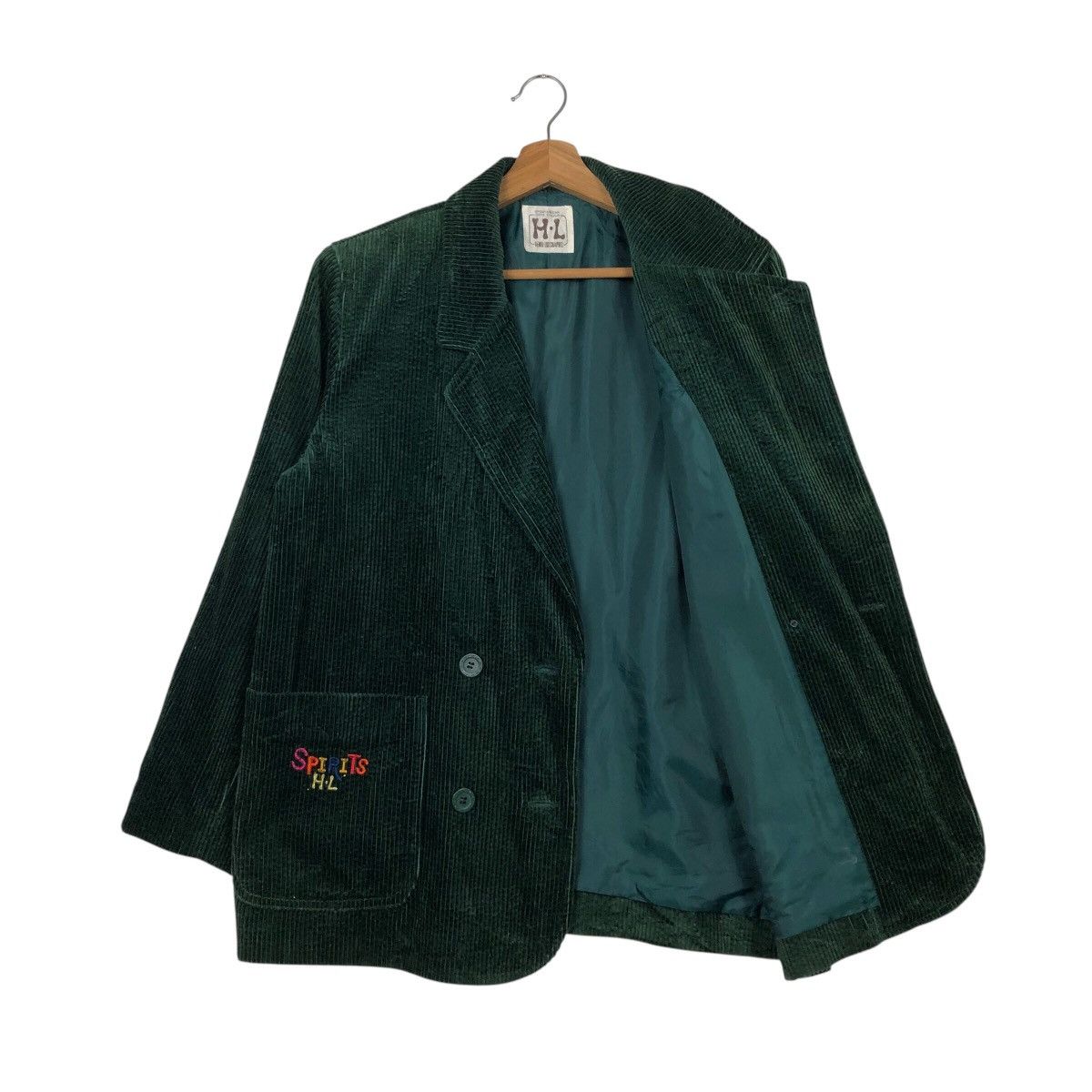 Japanese Brand 📌Corduroy Chore Jacket Henri Lucchapuis Issey Miyake Size US M / EU 48-50 / 2 - 12 Thumbnail