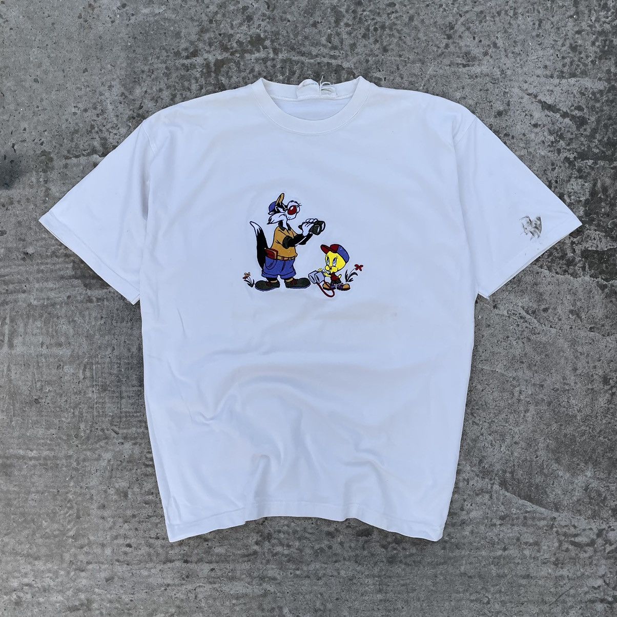 Cartoon Network × Vintage Vintage T-shirts Looney Tunes Big Logo 90s Y2K Style USA Size US L / EU 52-54 / 3 - 1 Thumbnail