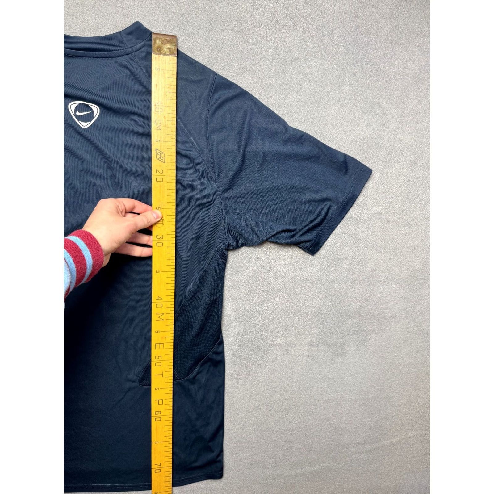 Nike Vintage Nike 2k Total 90 jersey football soccer shirt Mens M Blue Size US M / EU 48-50 / 2 - 3 Thumbnail