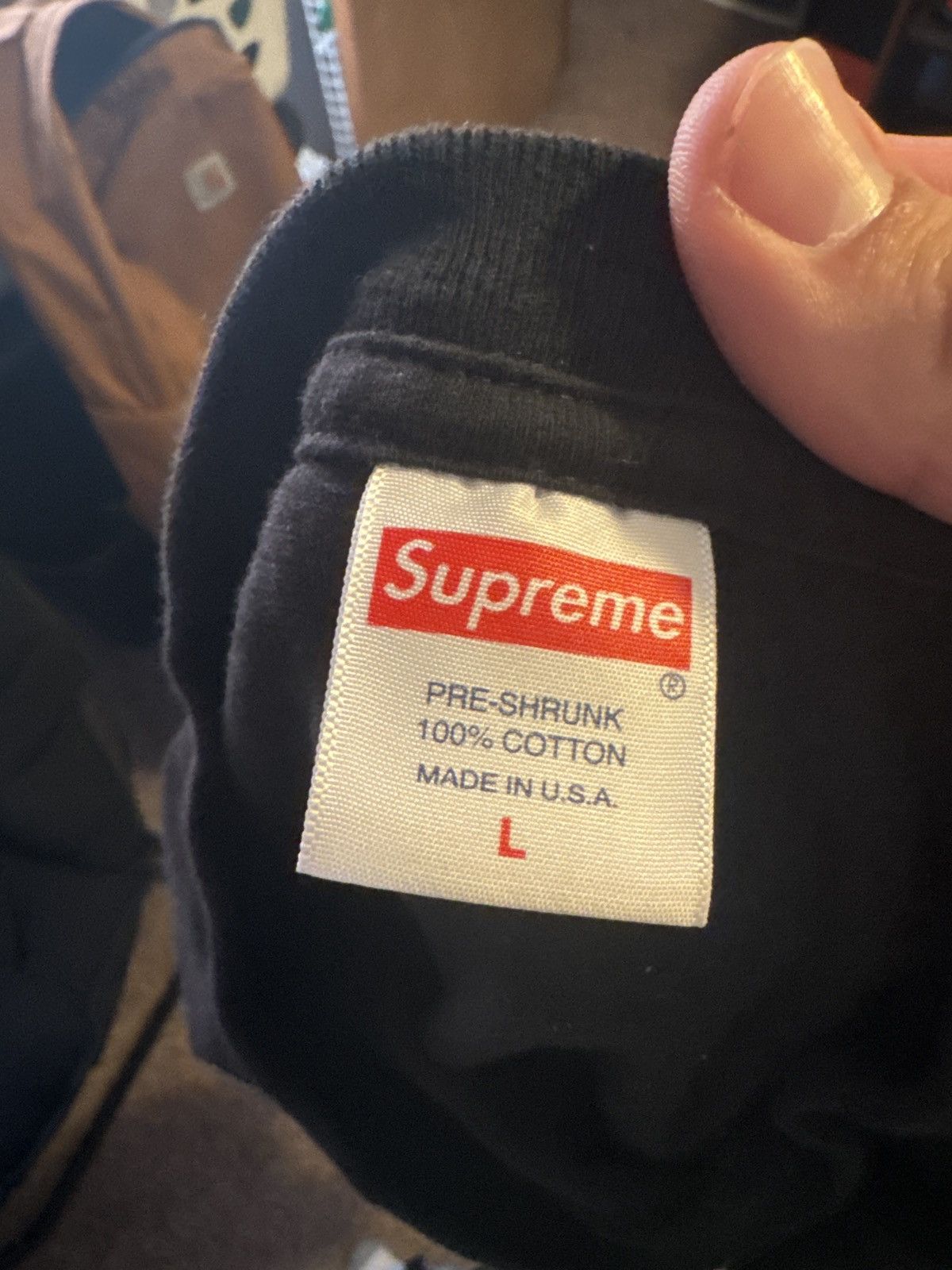 Supreme Supreme Records T Shirt Size US L / EU 52-54 / 3 - 3 Thumbnail