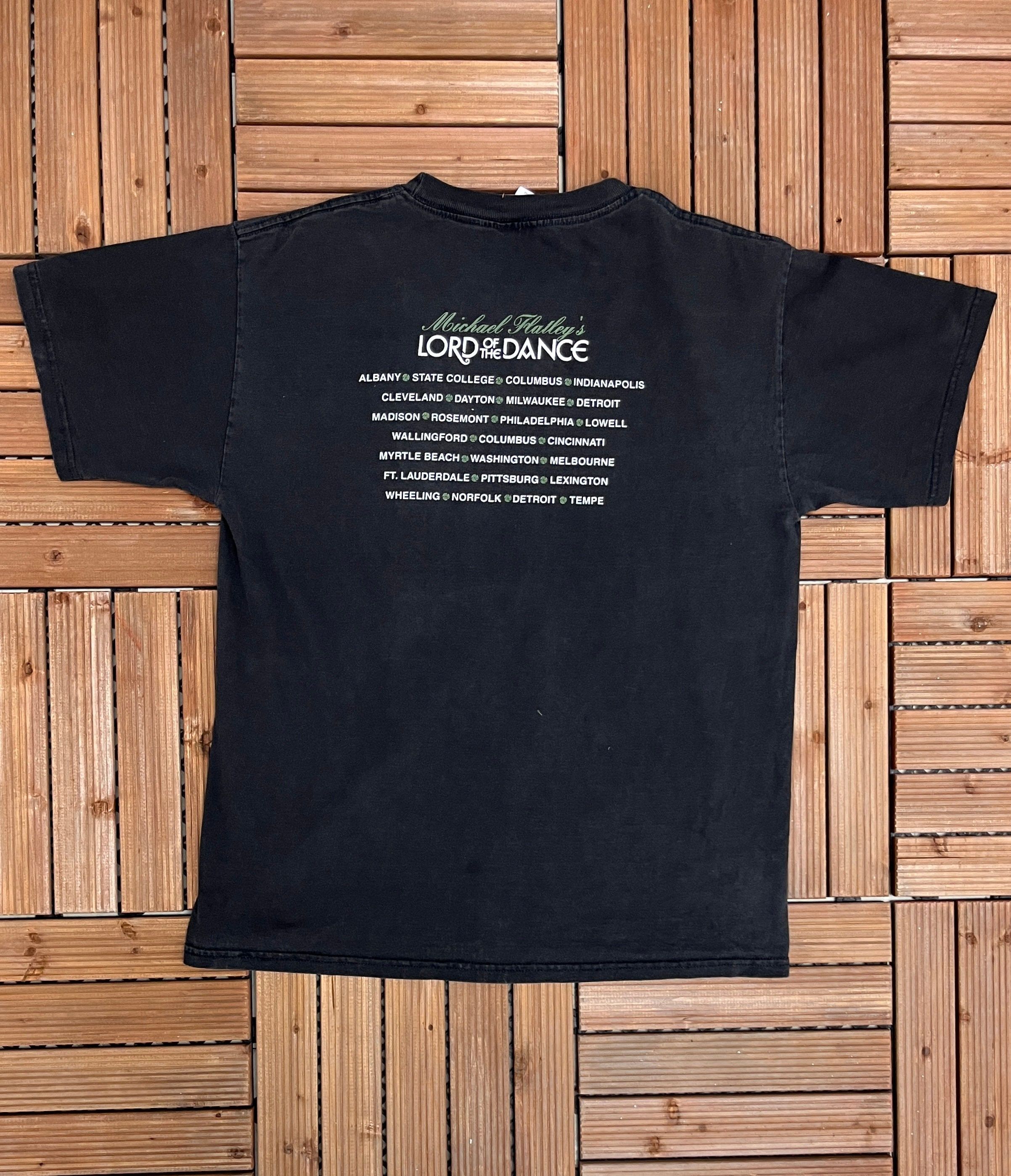 Vintage Michael Flatley's Lord of the Dance Vintage T-Shirt Tee Size US L / EU 52-54 / 3 - 4 Thumbnail