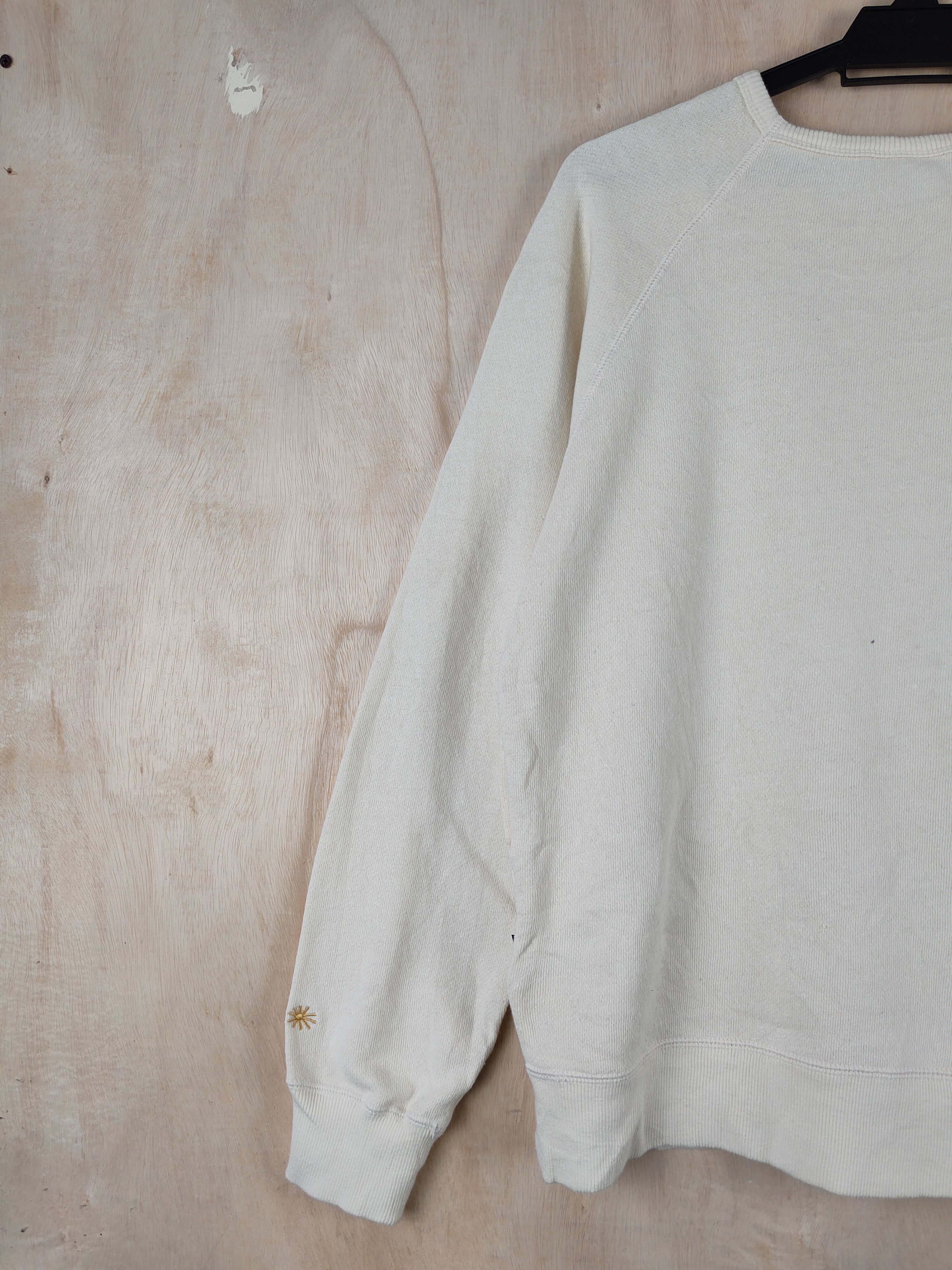 Japanese Brand Gohemp Light Yellow Sweatshirts #S2568 Size US S / EU 44-46 / 1 - 11 Thumbnail