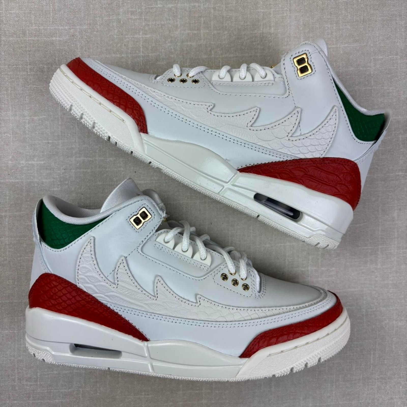Jordan Brand 🇲🇽 2025 Jordan 3 Retro “El Vuelo Summit White” 7W Size US 7 / IT 37 - 2 Thumbnail