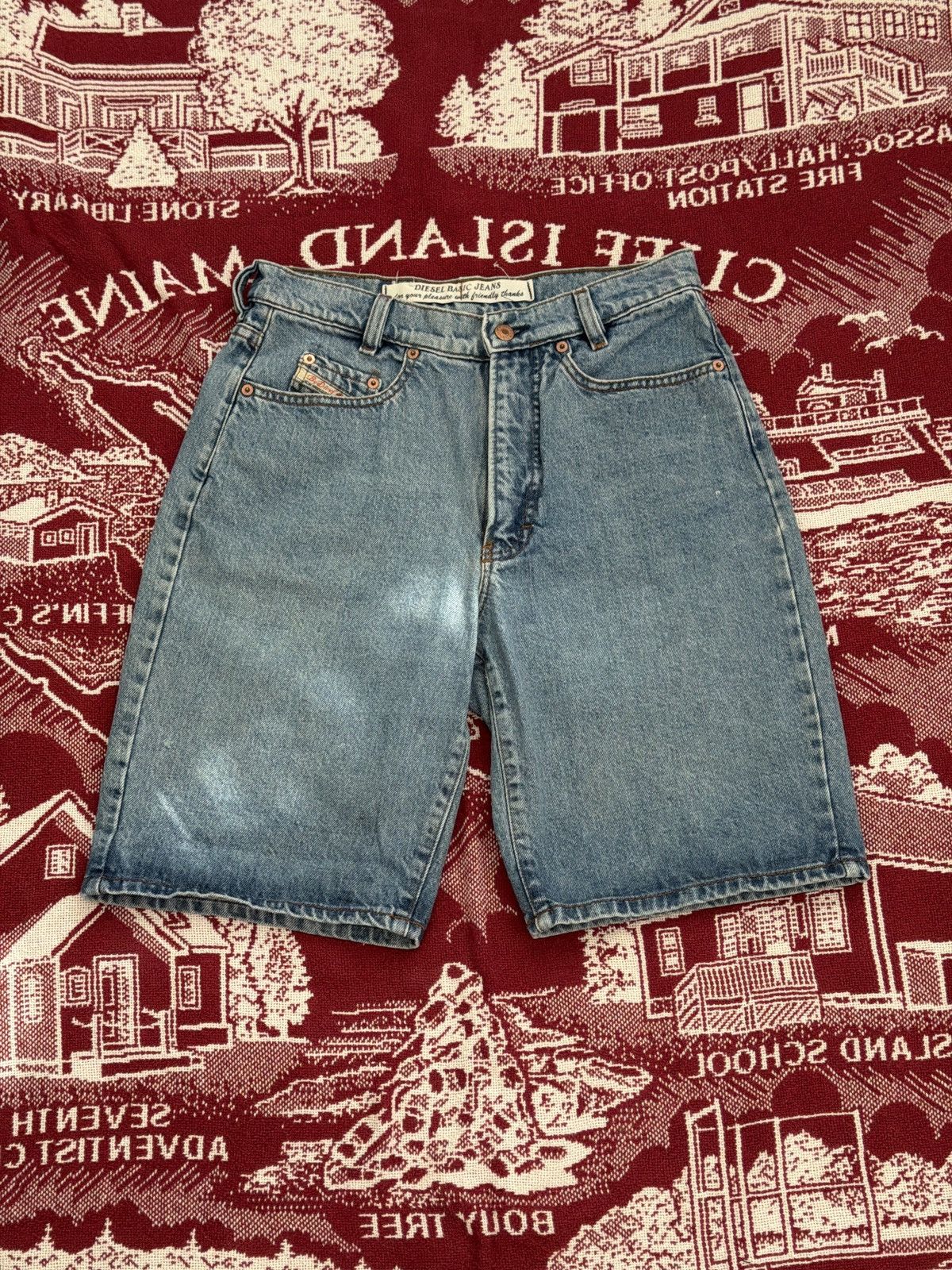 Diesel basic jeans shorts