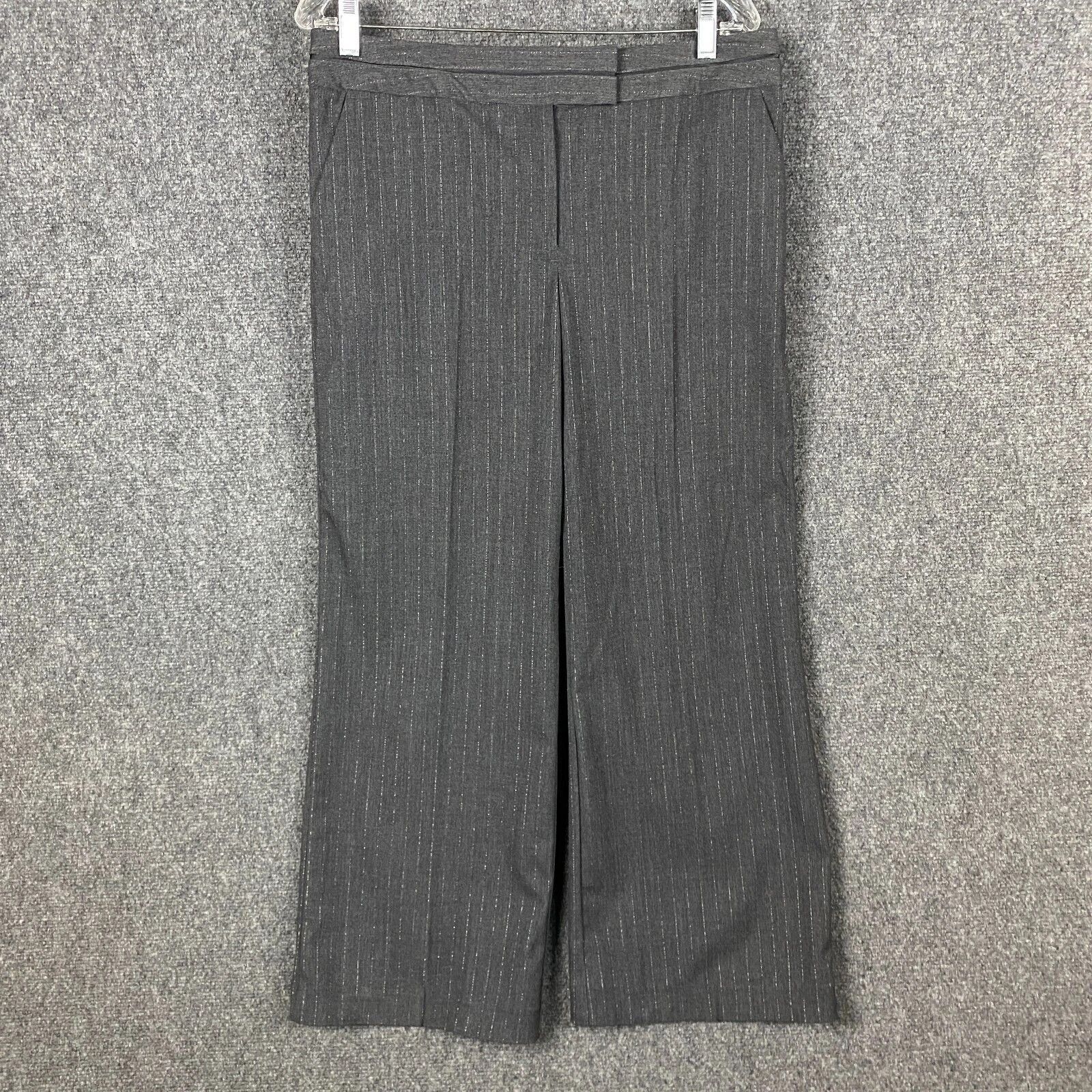 Worthington Worthington Dress Pants Women's Size 10 Stretch Gray Size 32" / US 10 / IT 46 - 1 Thumbnail