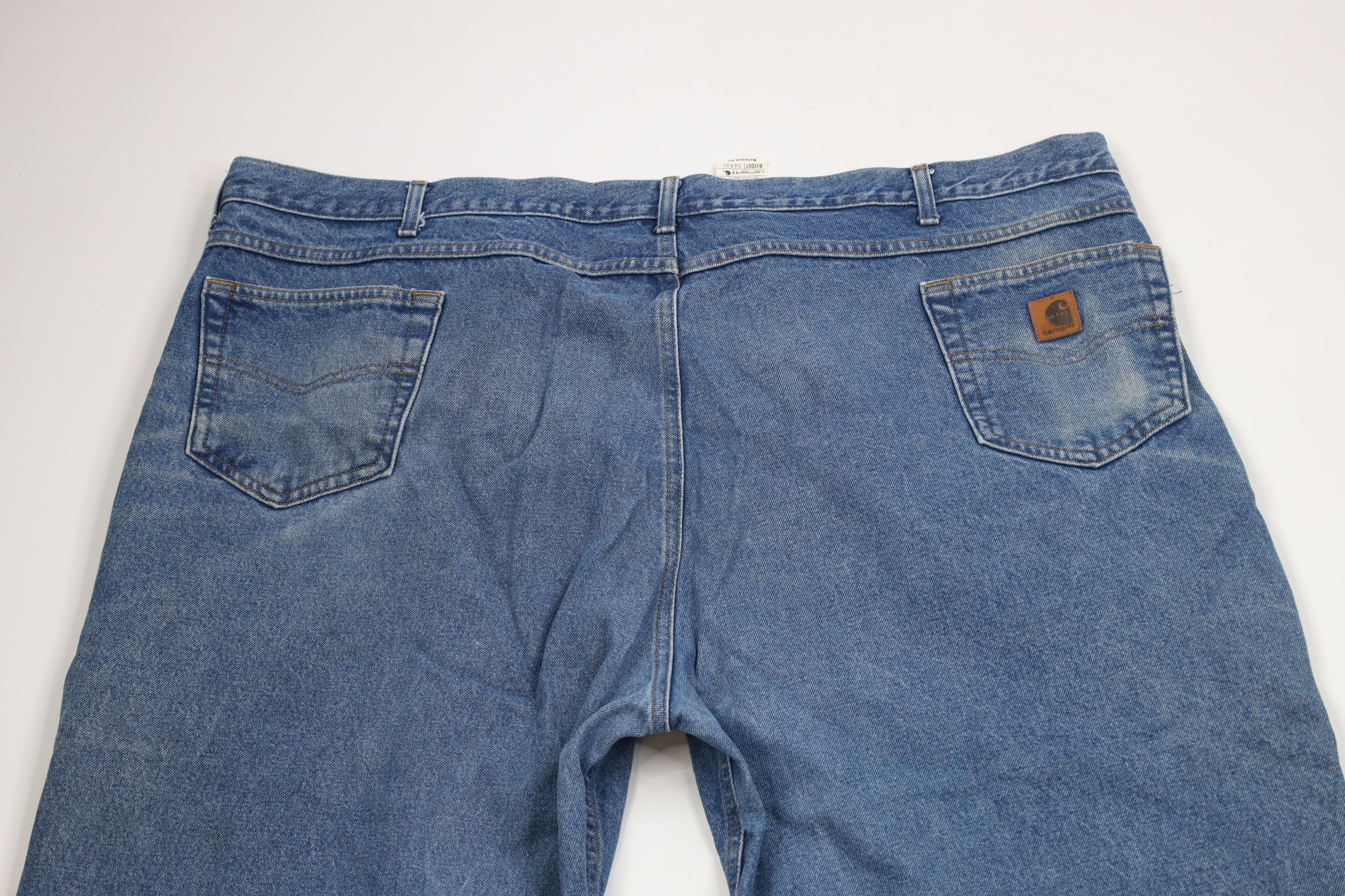 Carhartt × Vintage Vintage Y2K Carhartt Spell Out Relaxed Fit Wide Leg Jeans Size US 44 / EU 60 - 12 Thumbnail