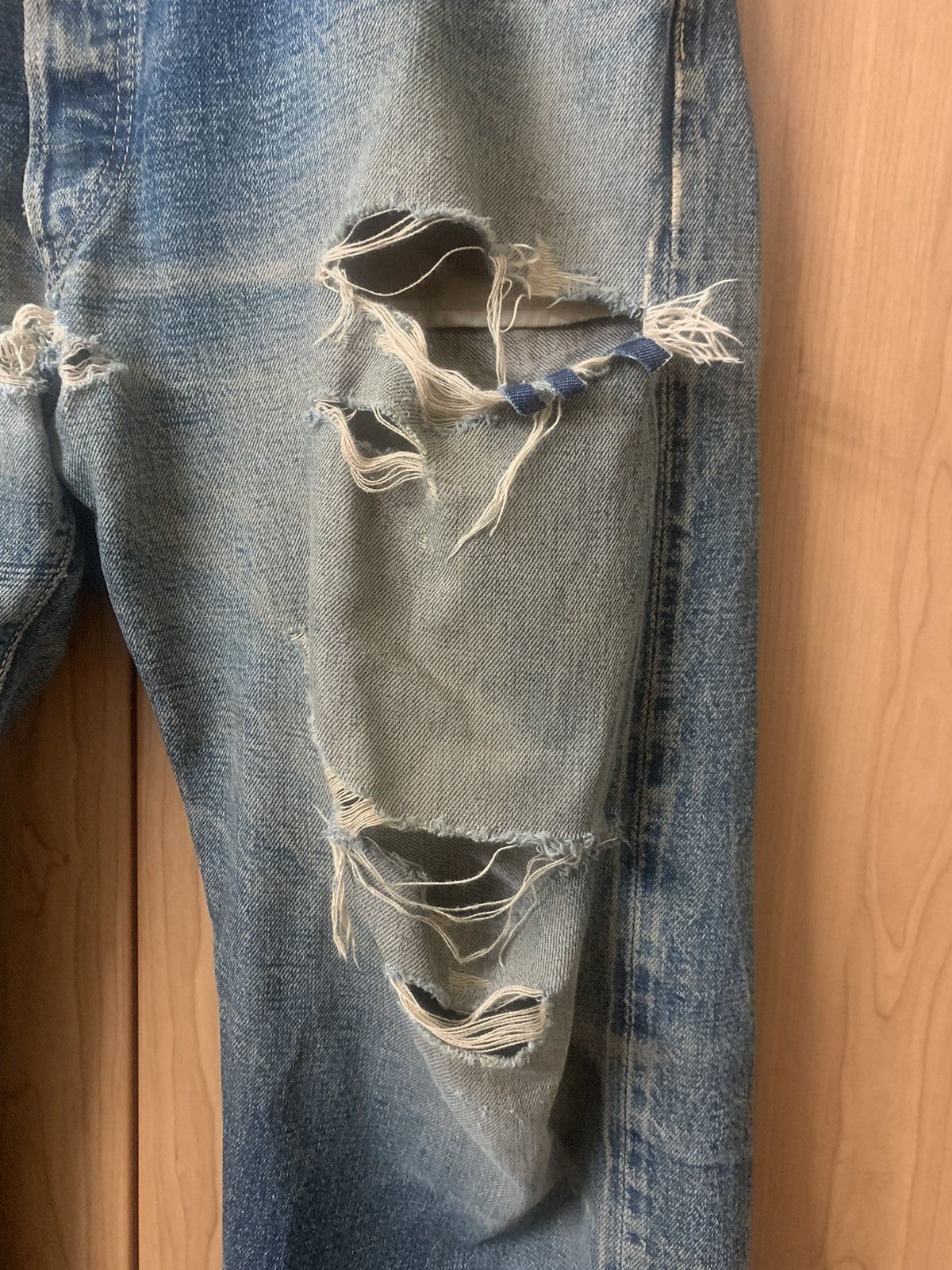 Japanese Brand Distress Japanese denim Size US 36 / EU 52 - 3 Thumbnail