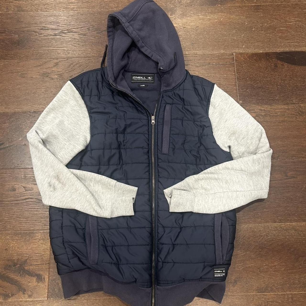 O'Neill O’Neill Hybrid Hoodie Jacket — Navy / Grey Sleeves Size L Size US L / EU 52-54 / 3 - 1 Thumbnail