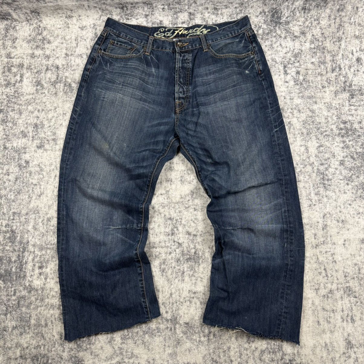 Ed Hardy Ed Hardy Y2K Dragon Embroidered Denim Jeans Size US 36 / EU 52 - 7 Thumbnail