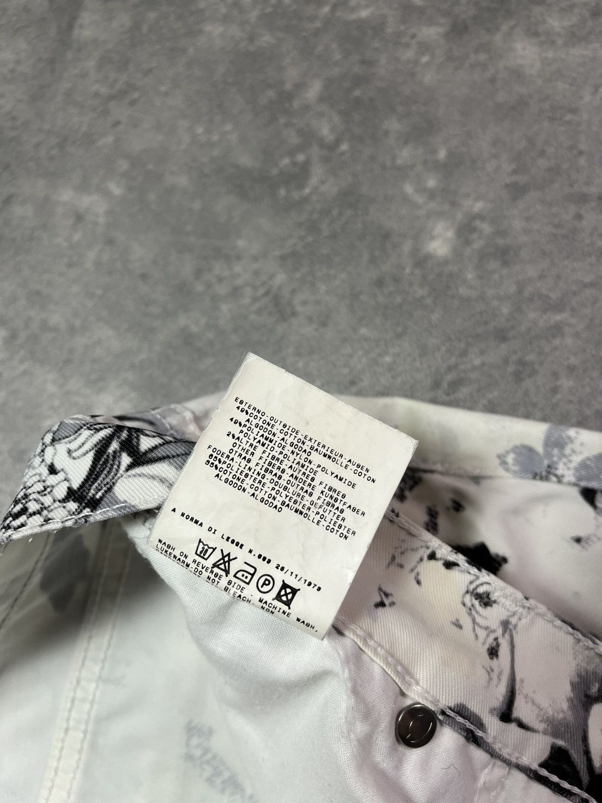 Just Cavalli 00s Just Cavalli Floral Print Flared Denim Jeans 32 Faded Size US 32 / EU 48 - 11 Thumbnail