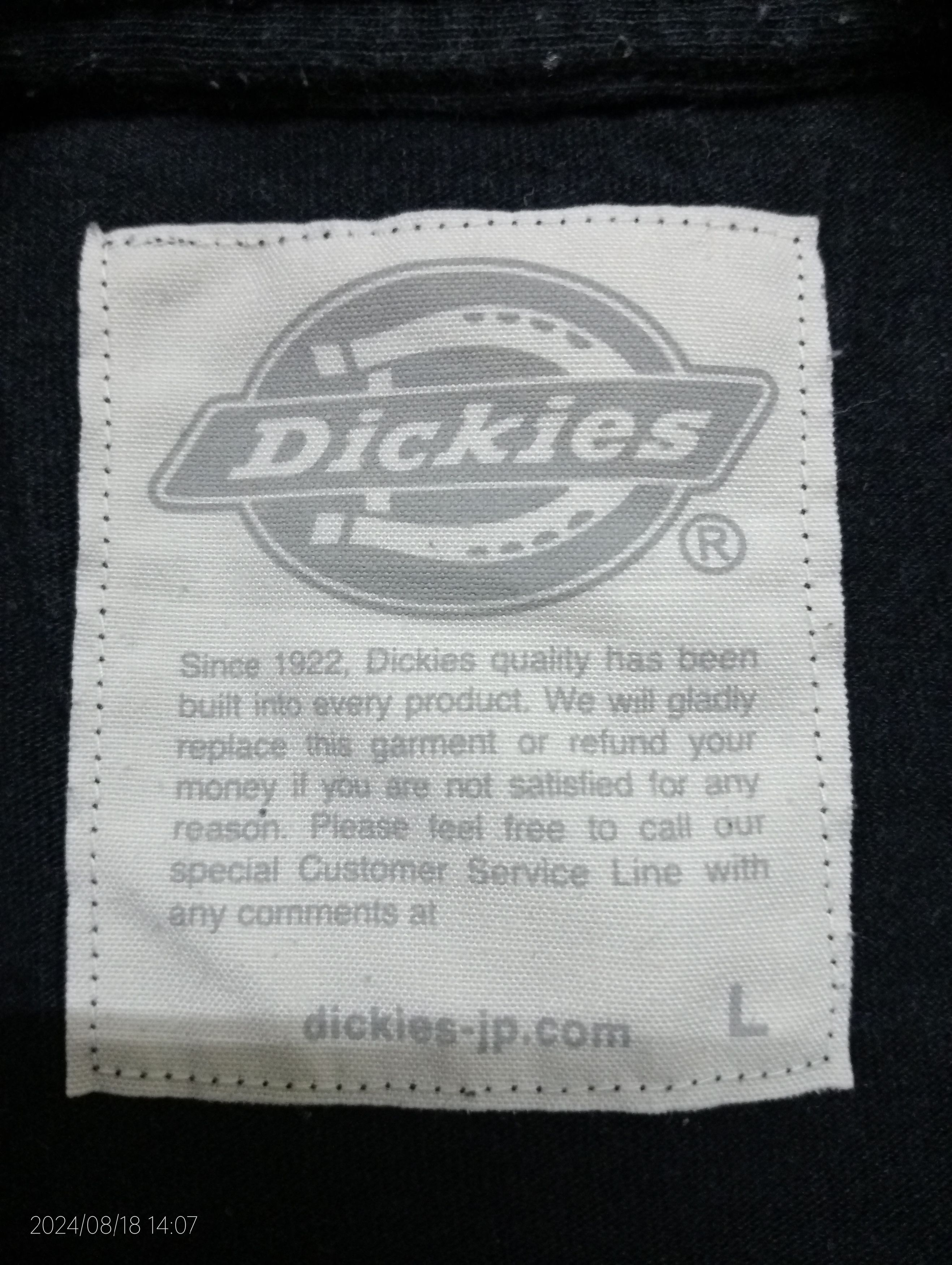 Dickies Dickies Japan Big Logo Work Clothing Tee Size US L / EU 52-54 / 3 - 2 Thumbnail