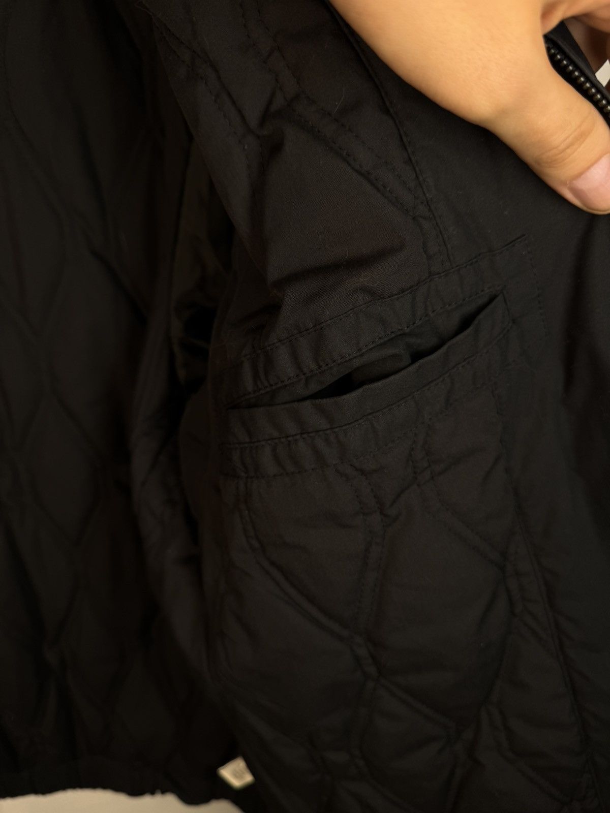 Yves Saint Laurent Black YSL Jacket Warmed Bomber Quilted Vintage Y2k zip up Size US L / EU 52-54 / 3 - 15 Thumbnail