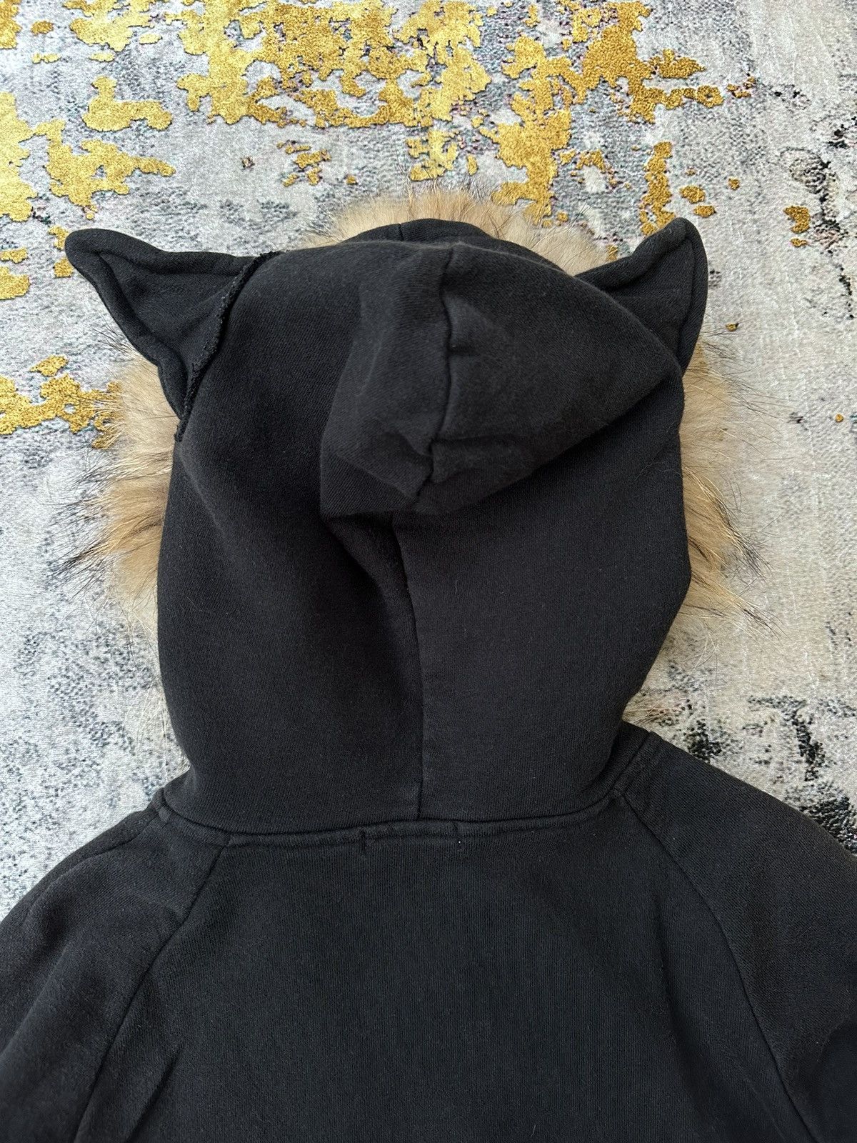 Beauty Beast JASSIE RABBIT FUR ZIP UP HOODIE IF SIX WAS NINE LGB STYLE Size XS / US 0-2 / IT 36-38 - 7 Thumbnail
