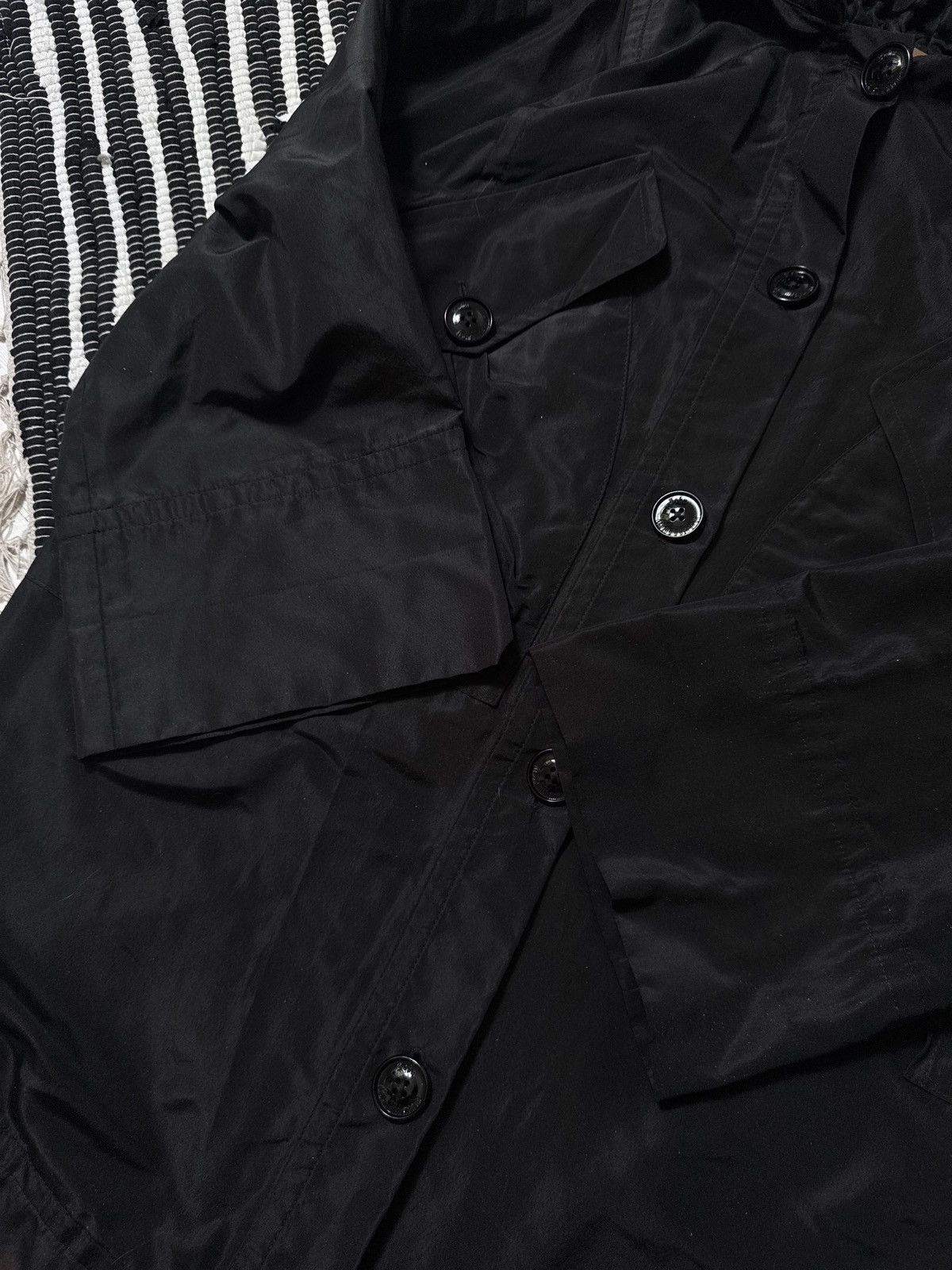 John Galliano VINTAGE JOHN GALLIANO AVANT GARDE 2000s NYLON JACKET Size S / US 4 / IT 40 - 5 Thumbnail