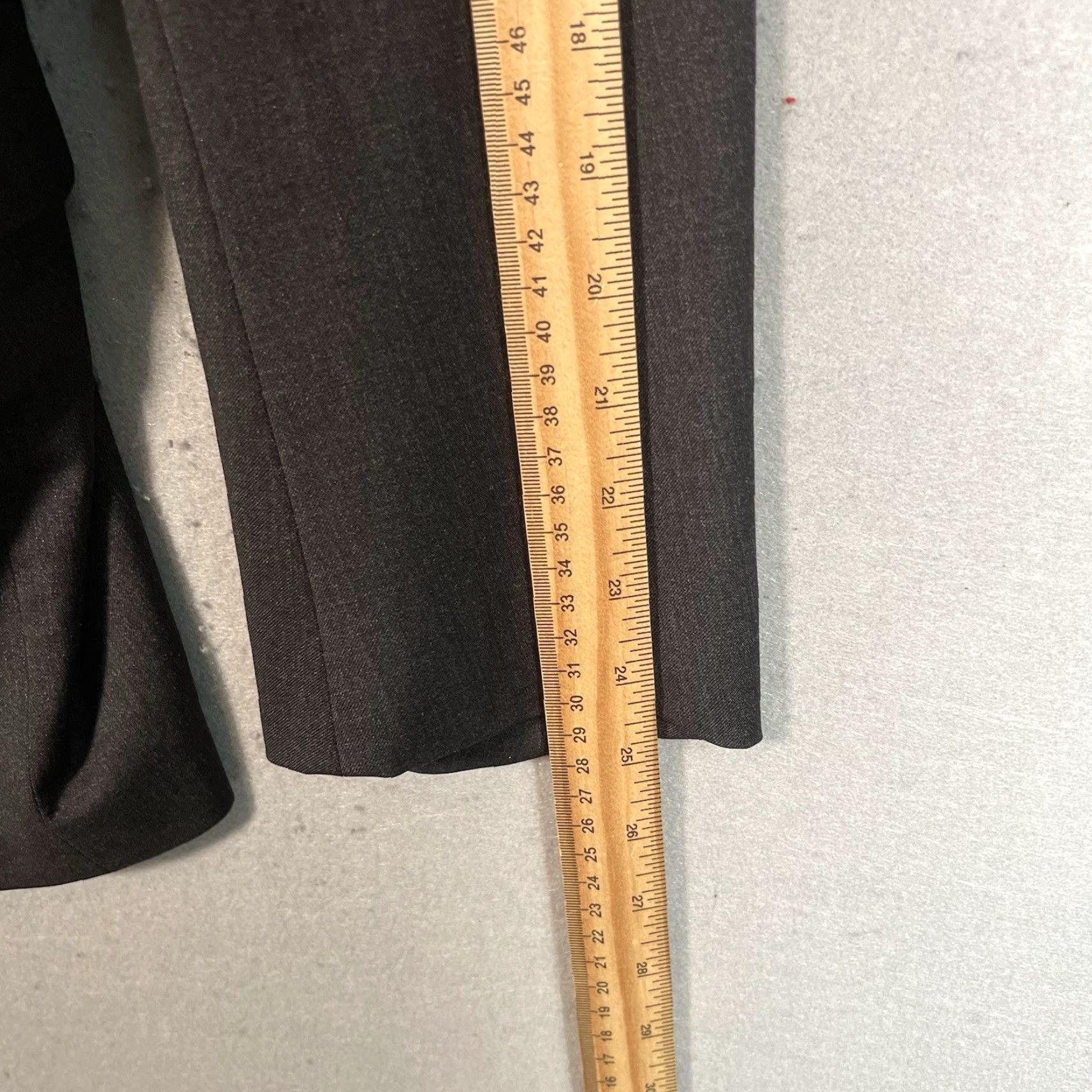 Brooks Brothers BROOKS BROTHERS Sport Coat Jacket Men 42S Gray Wool Blazer 2-Button Single-Breasted Vintage/Classic 1818 Style Mens Size 42S - 4 Thumbnail