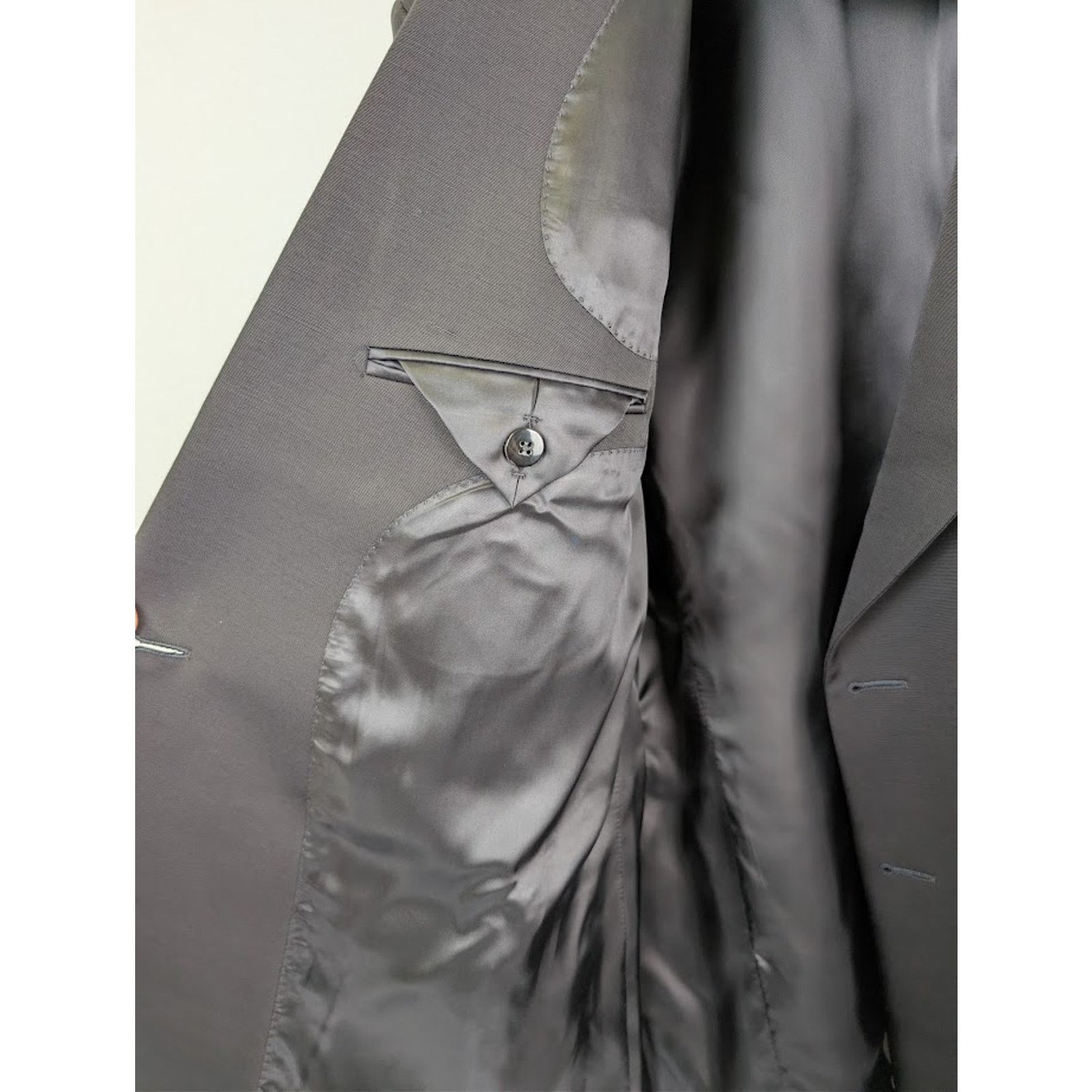 Tom Ford o1rshd1 Double Breasted Jacket in Black Size US L / EU 52-54 / 3 - 8 Thumbnail