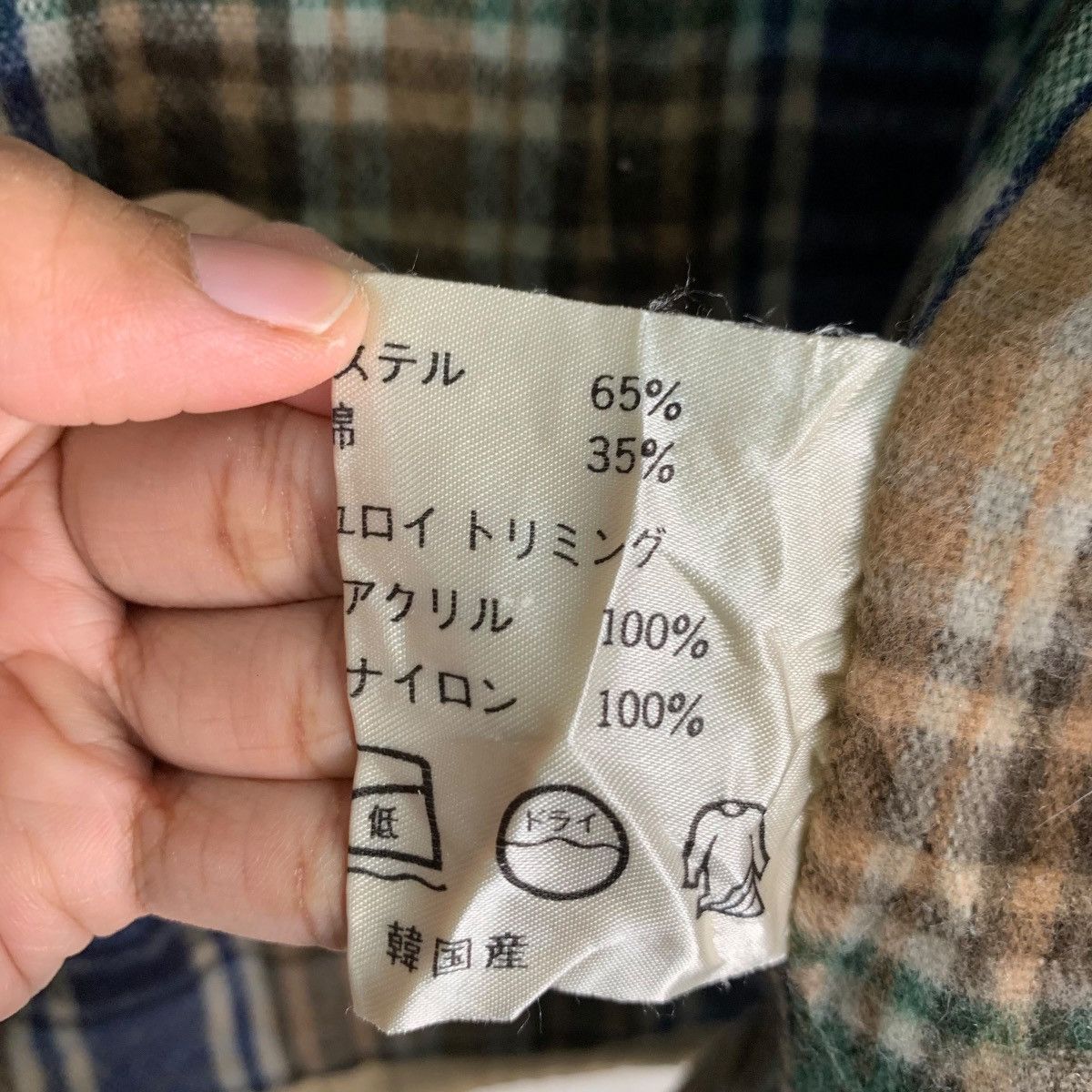 Japanese Brand PACIFIC TRAIL Tartan Lined Casual Jacket #0880-C39 Size US L / EU 52-54 / 3 - 18 Thumbnail