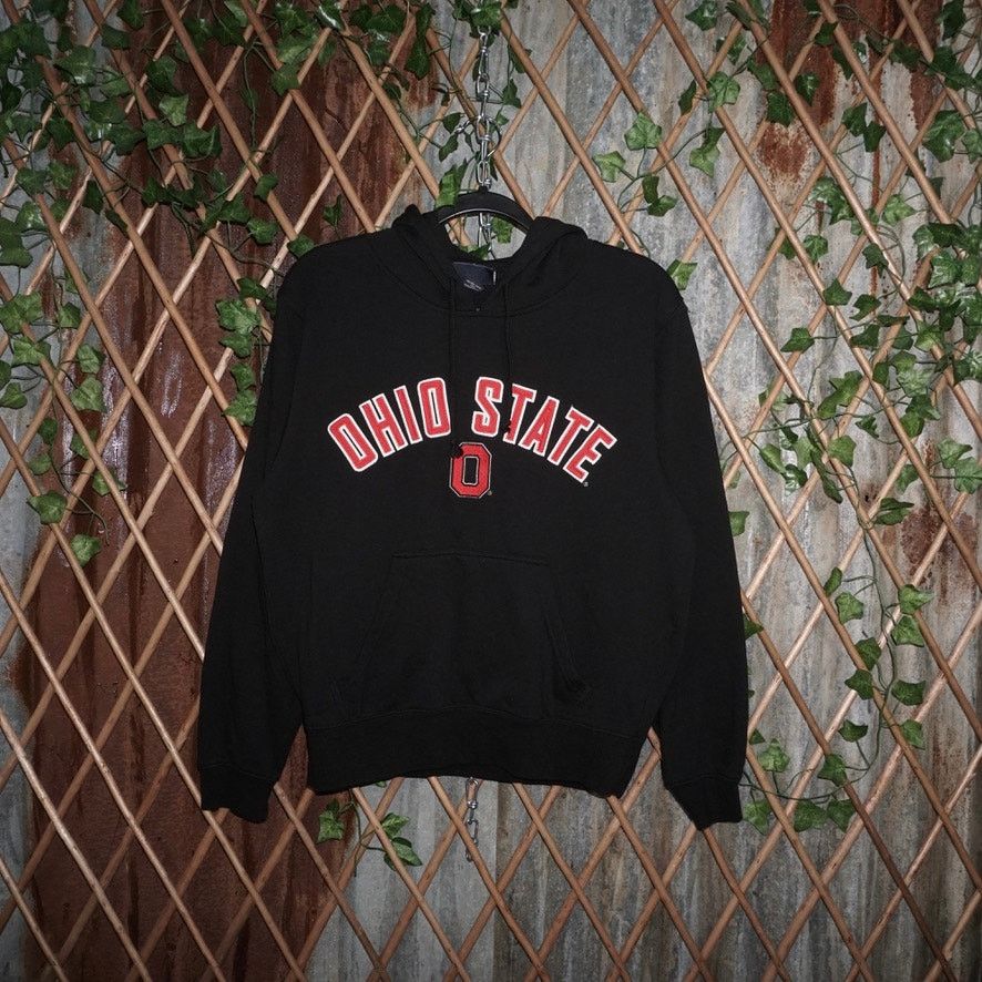J. America Small-Vintage Y2K Ohio State university 00s embroider hoodie Size US S / EU 44-46 / 1 - 1 Thumbnail