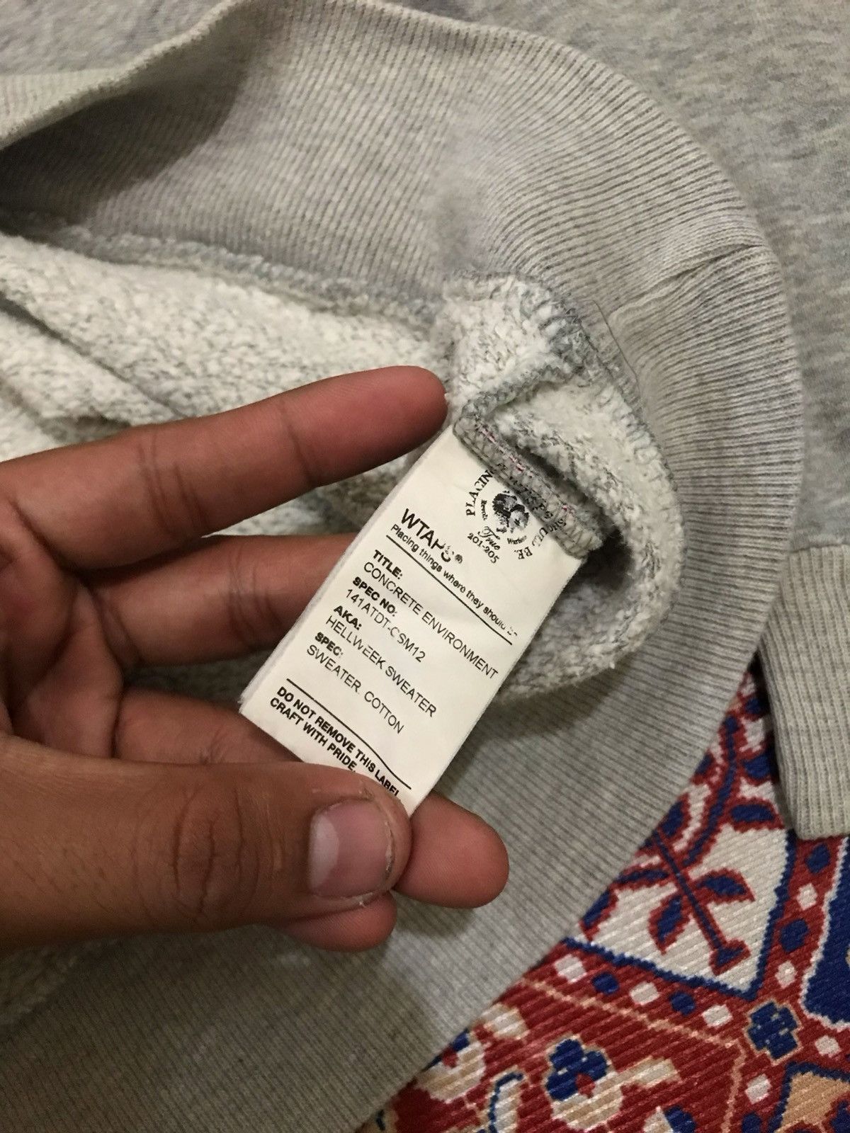 Wtaps Wtaps Desert Storm Crewneck Size US S / EU 44-46 / 1 - 6 Thumbnail