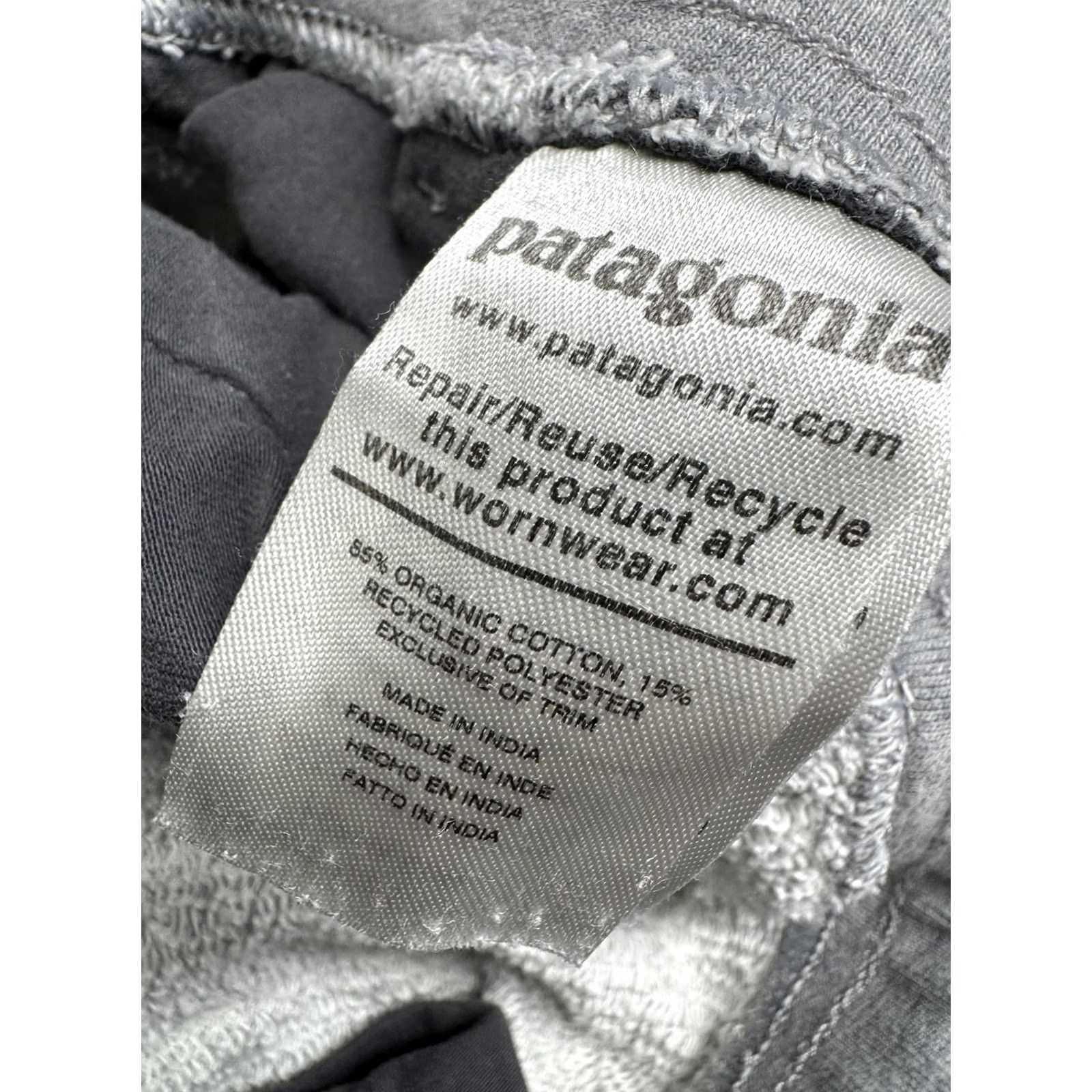 Patagonia Patagonia Gray Fleece Shorts Size S Men's Drawstring Athletic Size US 29 - 4 Thumbnail