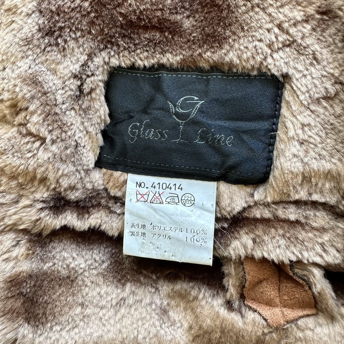 Japanese Brand Vintage Japanese Glass Line Fur Heavy Coats With Pocket Rare Size US M / EU 48-50 / 2 - 5 Thumbnail
