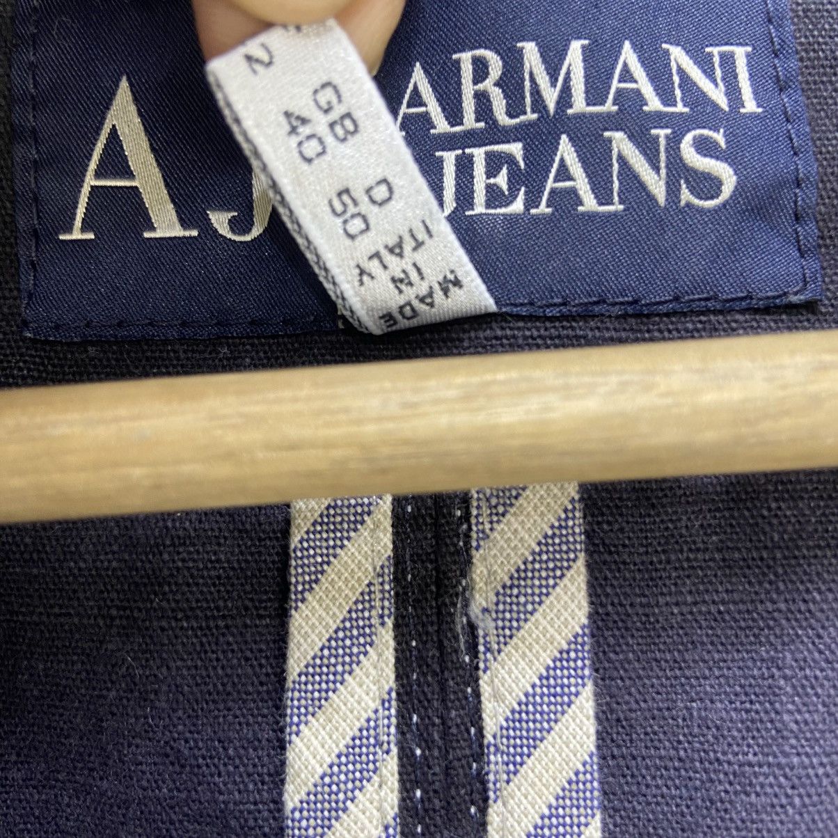 Armani Made in Italy Armani Jeans Workwear Chore Jacket Size US S / EU 44-46 / 1 - 15 Thumbnail