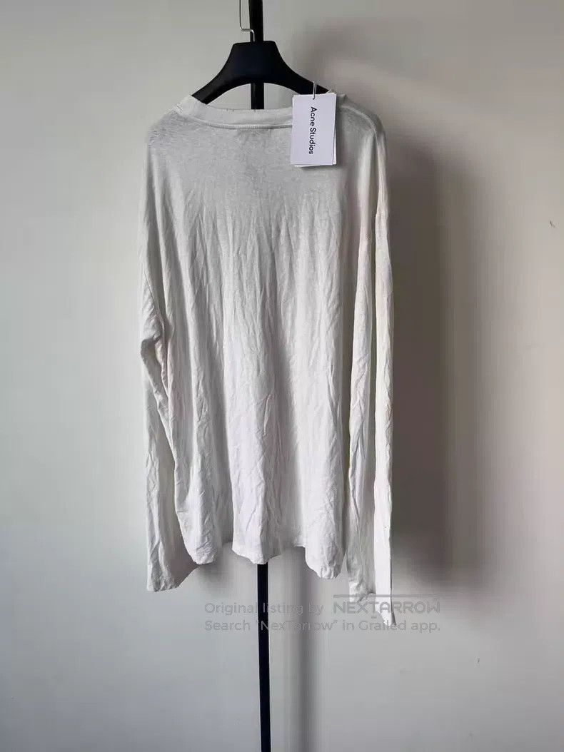 Acne Studios Acne Studios 1996 Series Letter Logo Distressed Print Crew Size US XL / EU 56 / 4 - 2 Thumbnail