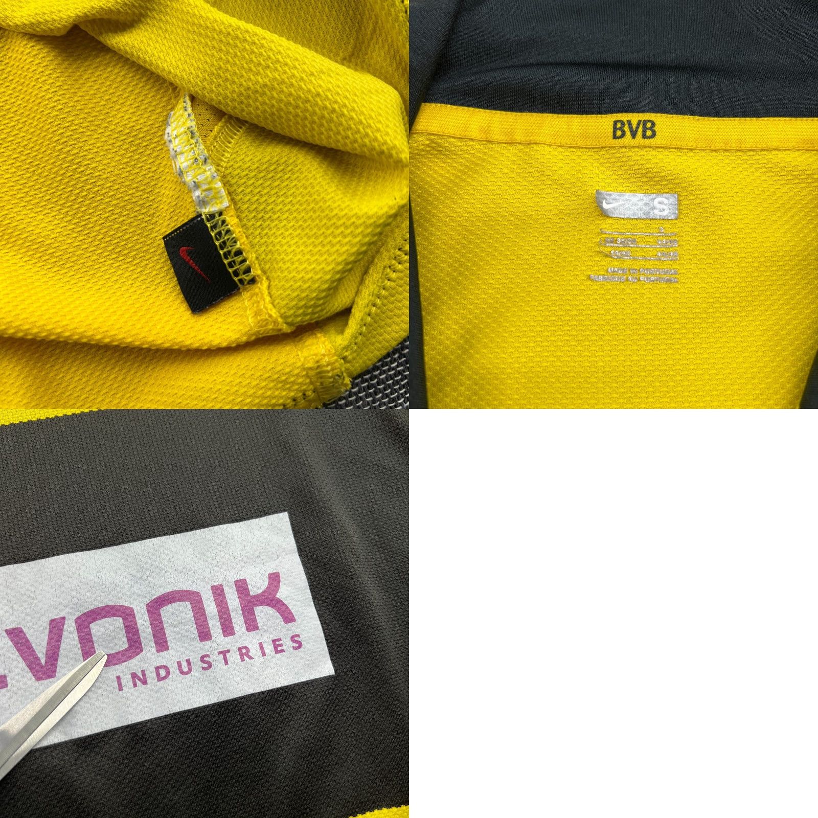 Nike Nike Burussia Dortmund 2007-2008 Home Football Jersey Short Sleeve Shirt S Adult Multicolor Nike Mens Womens Unisex Size US S / EU 44-46 / 1 - 9 Thumbnail
