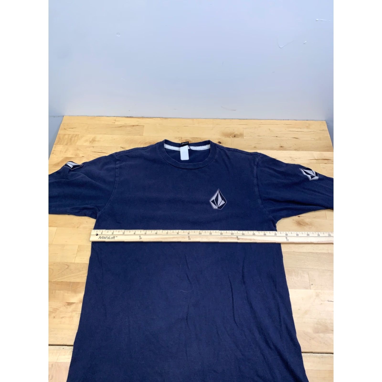 Volcom VINTAGE Volcom Long Sleeve Shirt Men S Blue Surf Y2K Grunge 90s Logo Size US S / EU 44-46 / 1 - 6 Thumbnail