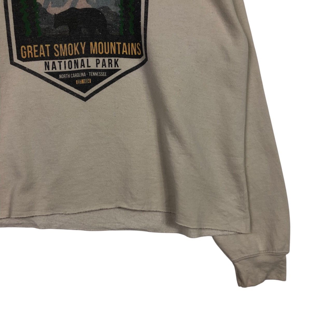 Japanese Brand 📌Vintage Sweatshirt National Park Big Logo Size US M / EU 48-50 / 2 - 6 Thumbnail