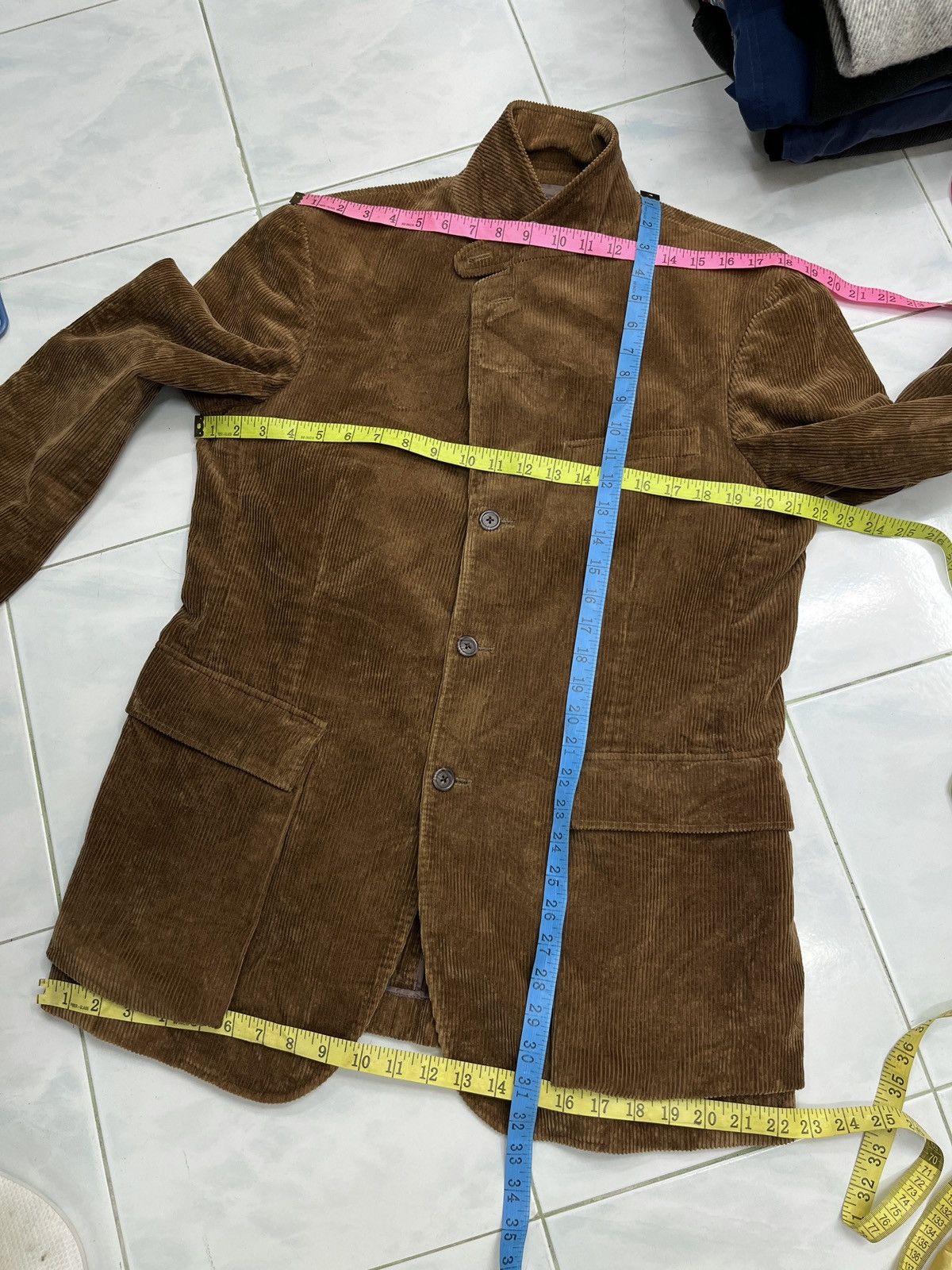 Polo Ralph Lauren 🔥🔥🔥RARE VTG POLO RALPH LAUREN CORDUROY BLAZER JACKET Size US M / EU 48-50 / 2 - 12 Thumbnail