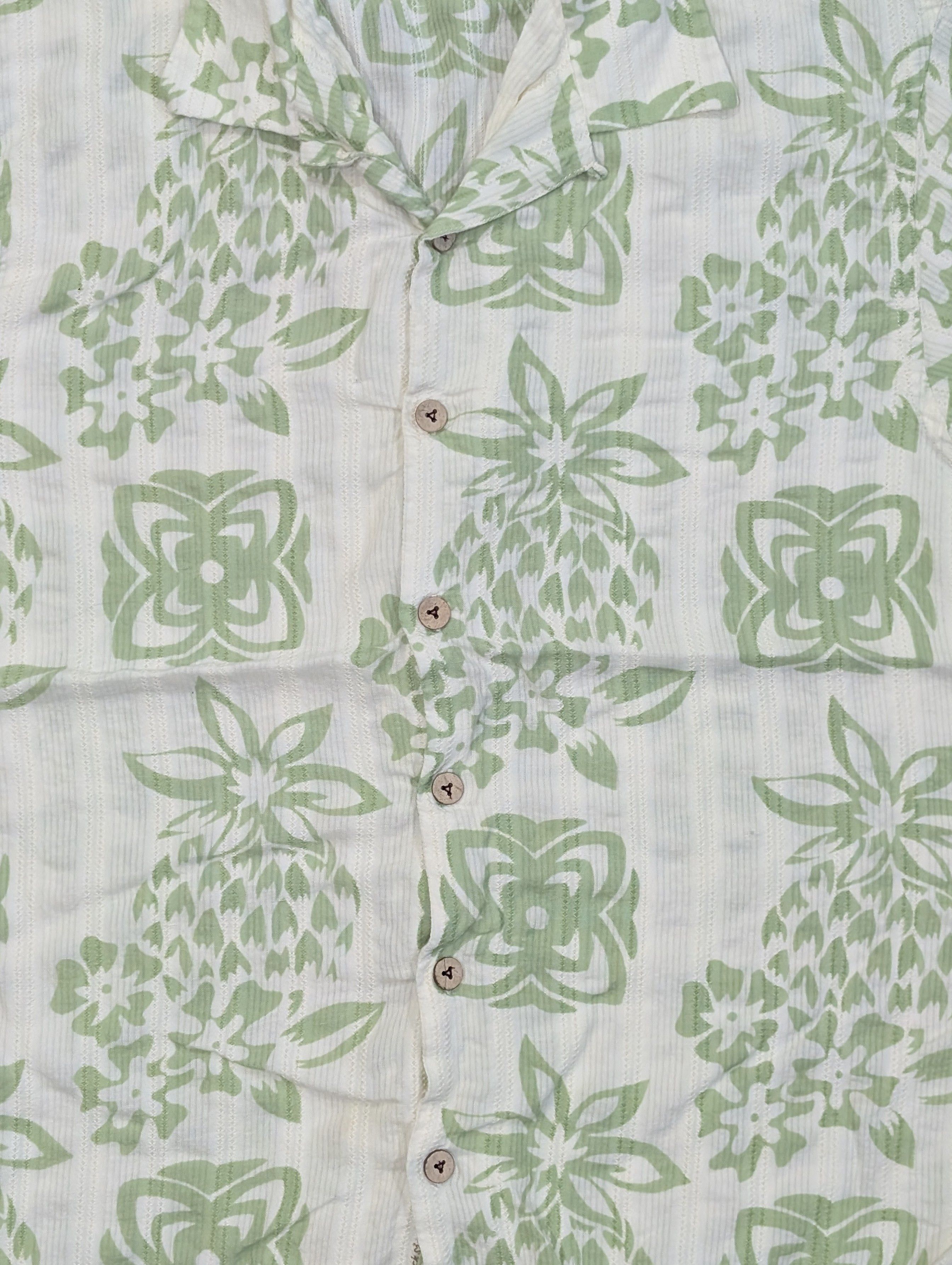 Tommy Bahama Tommy Bahama pineapple floral Hawaiian shirt - SIZE M Size US M / EU 48-50 / 2 - 2 Thumbnail