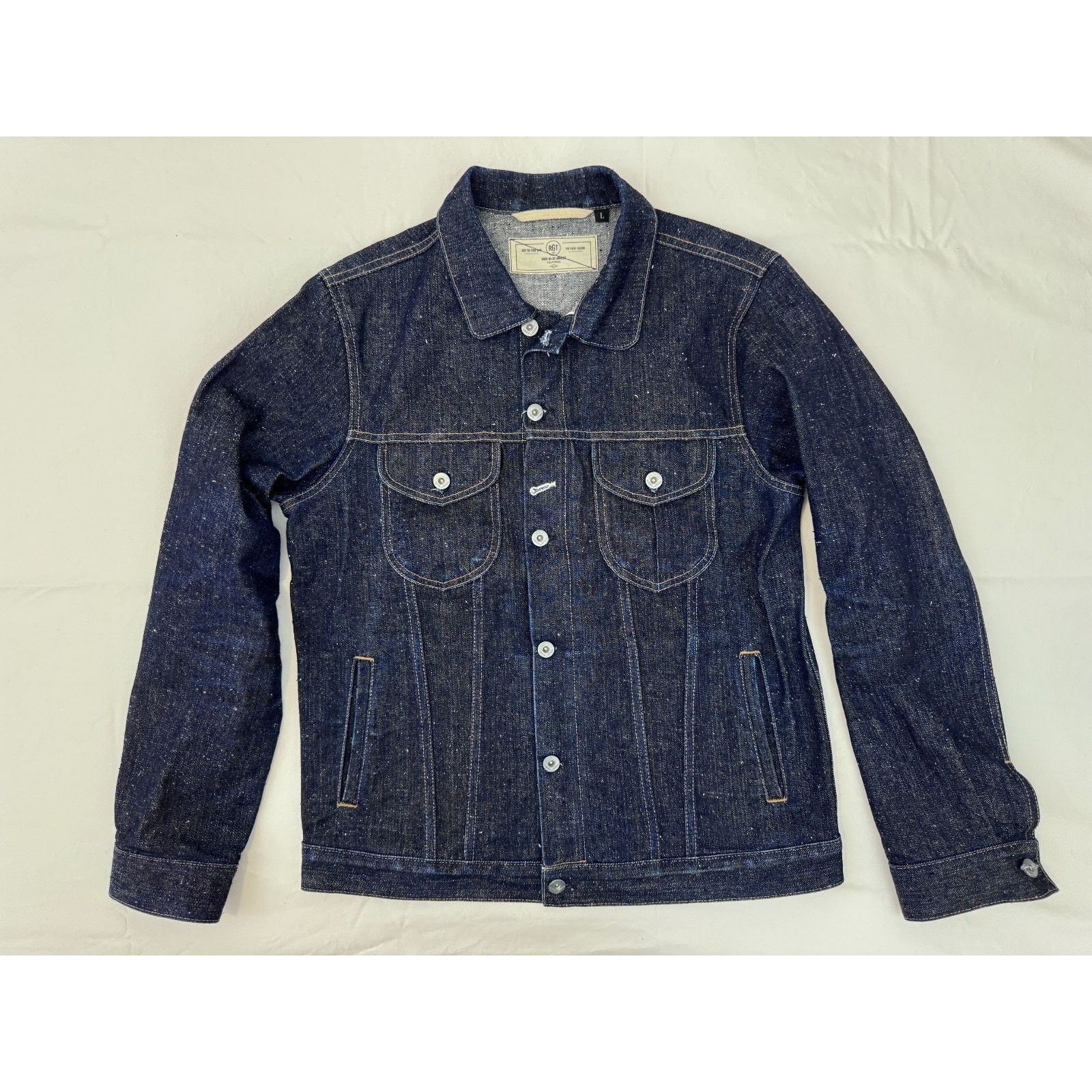 Rogue Territory 14oz Neppy Denim Type III Jacket Size L