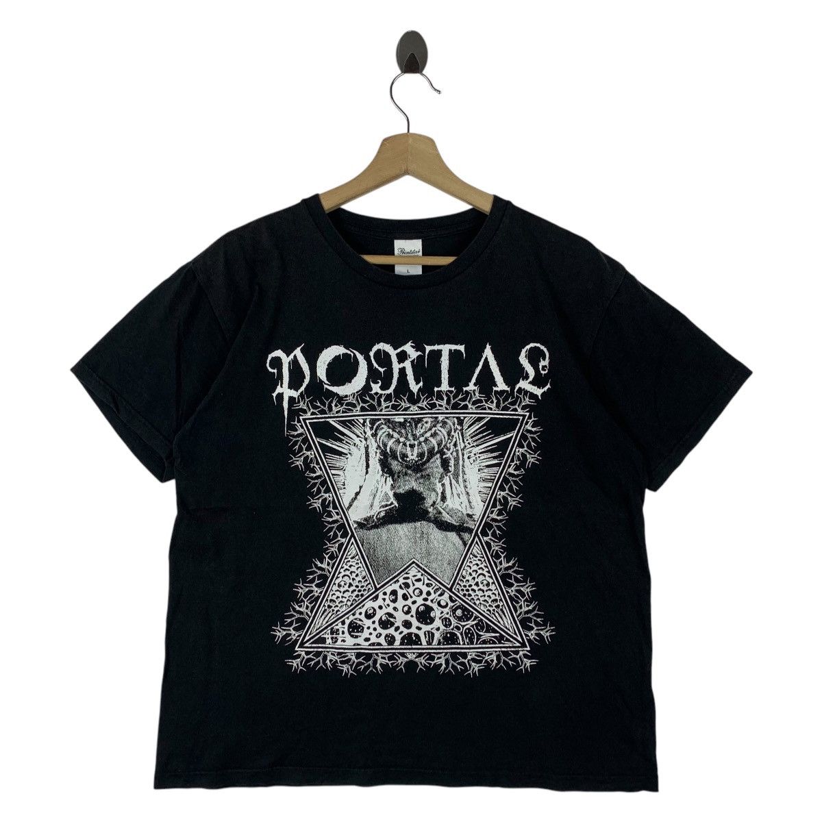 Band Tees × Vintage Vintage PORTAS Black metal band tee Size US L / EU 52-54 / 3 - 1 Thumbnail
