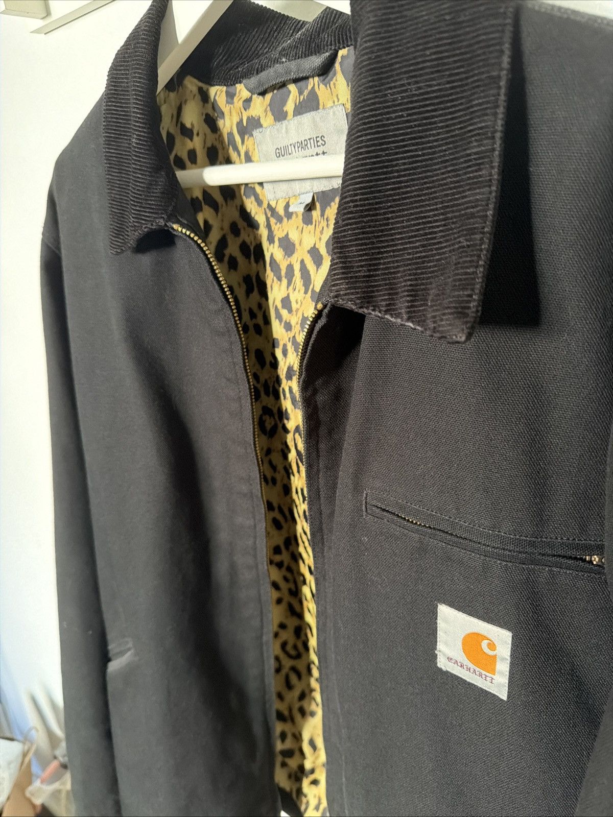 Carhartt Wip × Wacko Maria Carhartt WIP x Wacko Maria OG Detroit Jacket M blk/cheetah Size US M / EU 48-50 / 2 - 4 Thumbnail