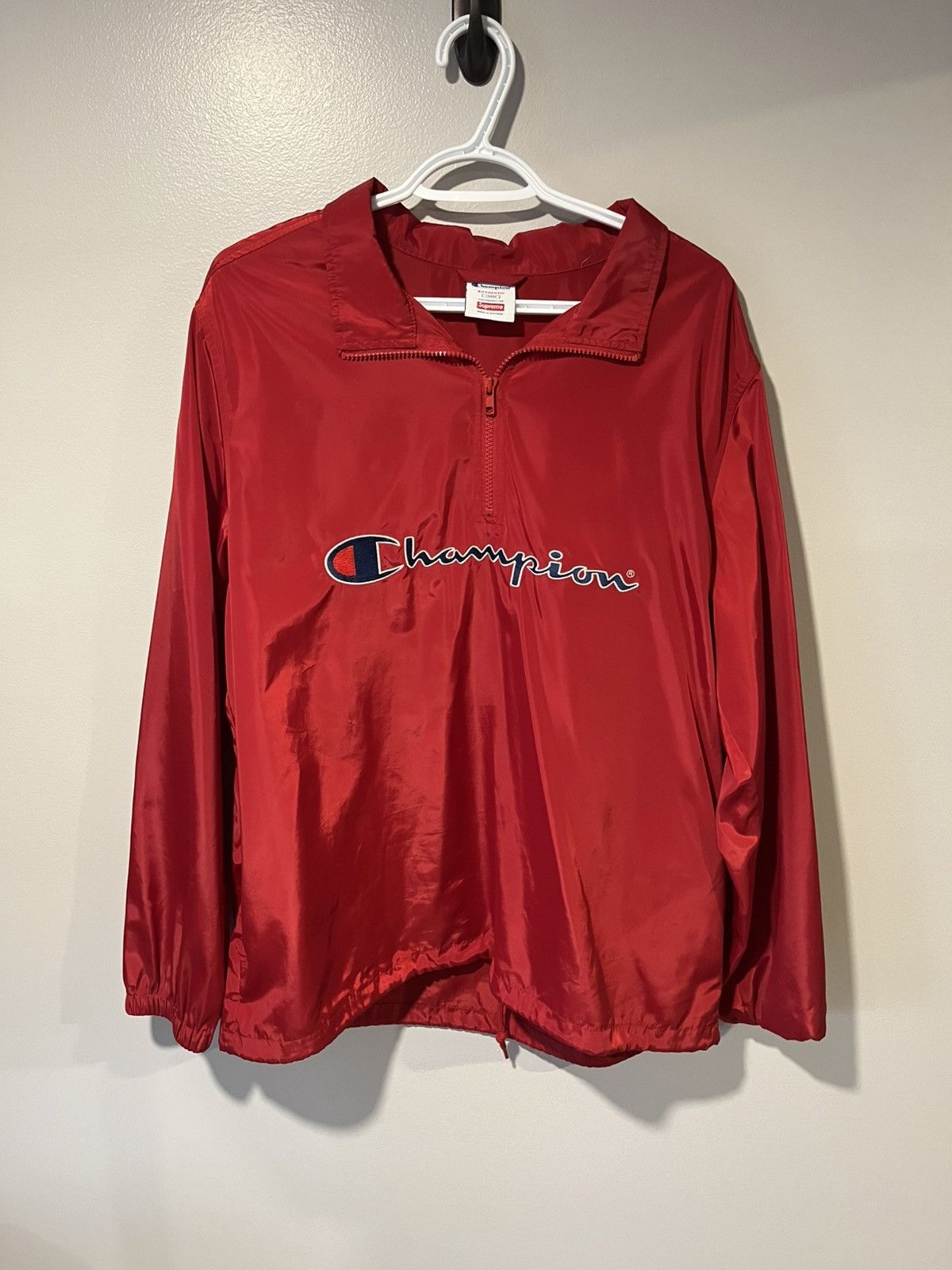 Champion × Supreme Supreme quarter zip !!rare!! Size US L / EU 52-54 / 3 - 1 Thumbnail