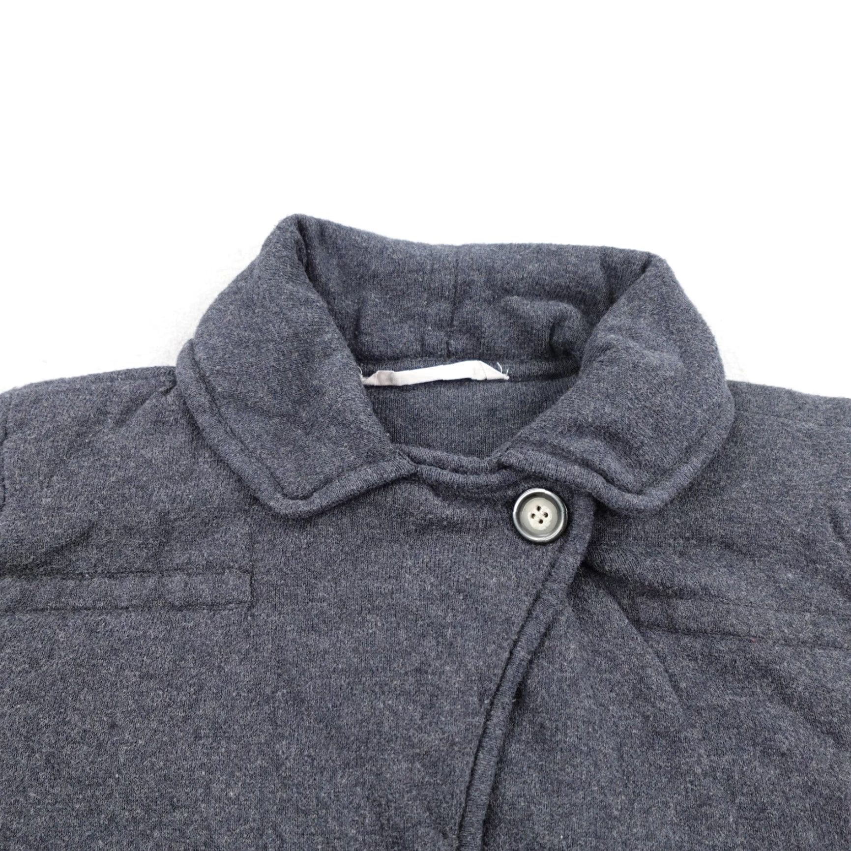Athleta ATHLETA Quilted Coat Womens Small Gray Button Up Outdoor Sweater Size S / US 4 / IT 40 - 2 Thumbnail