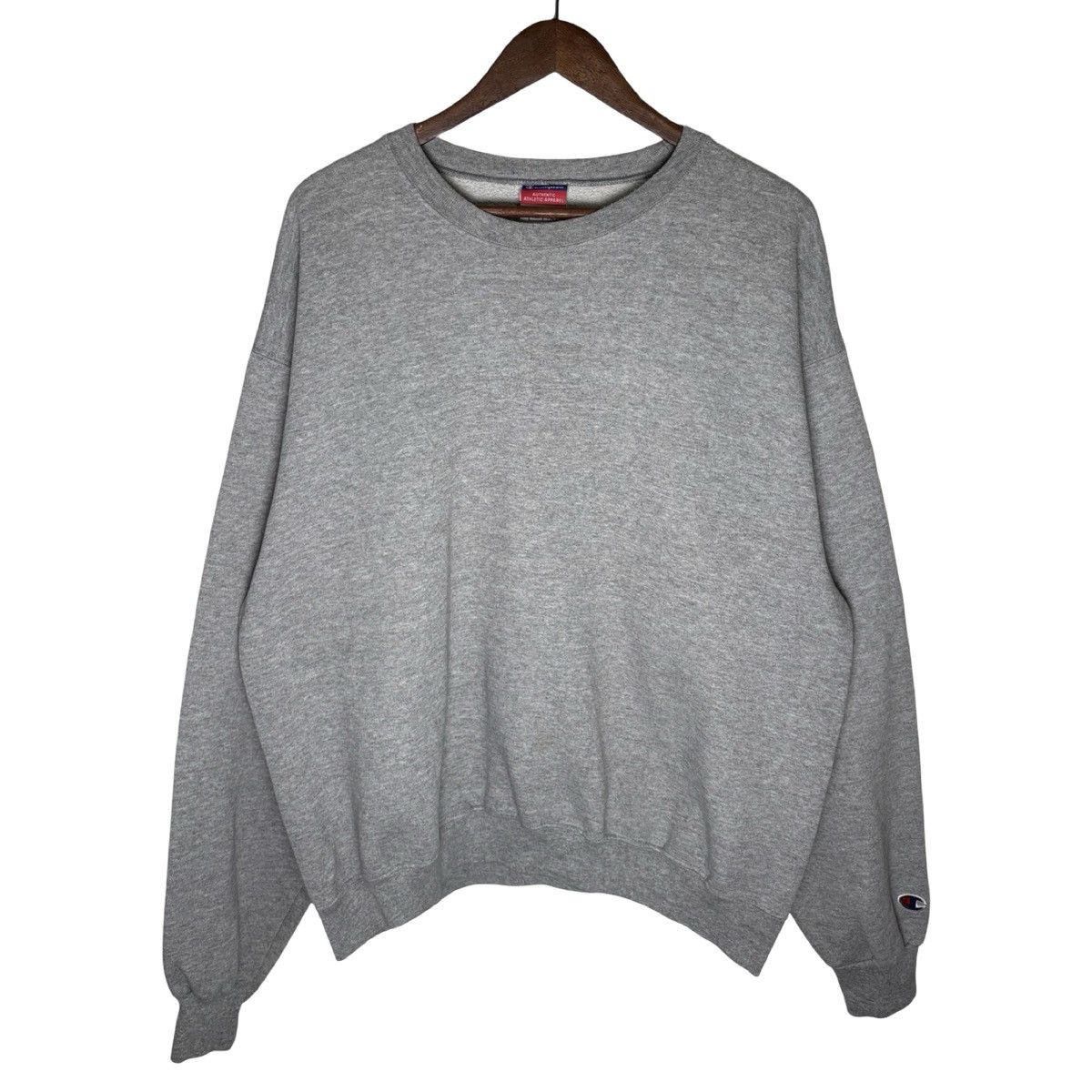 Champion Champion Pullover Sweat Shirt Grey Men's XL Essential Worn Size US XL / EU 56 / 4 - 1 Thumbnail