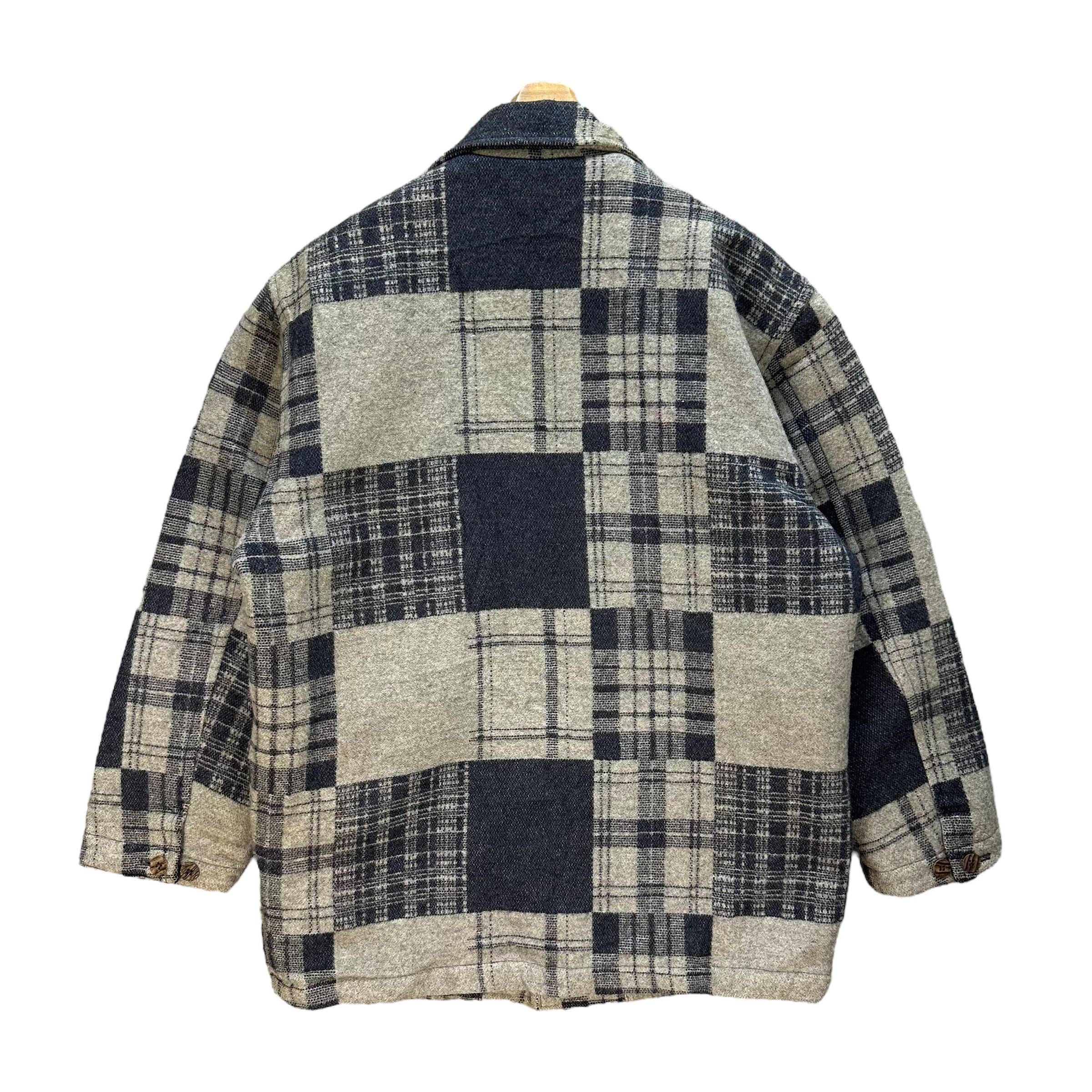 Chaps Ralph Lauren 80's CHAPS RALPH LAUREN Checked Wool Jacket #A57-1303 Size US L / EU 52-54 / 3 - 11 Thumbnail