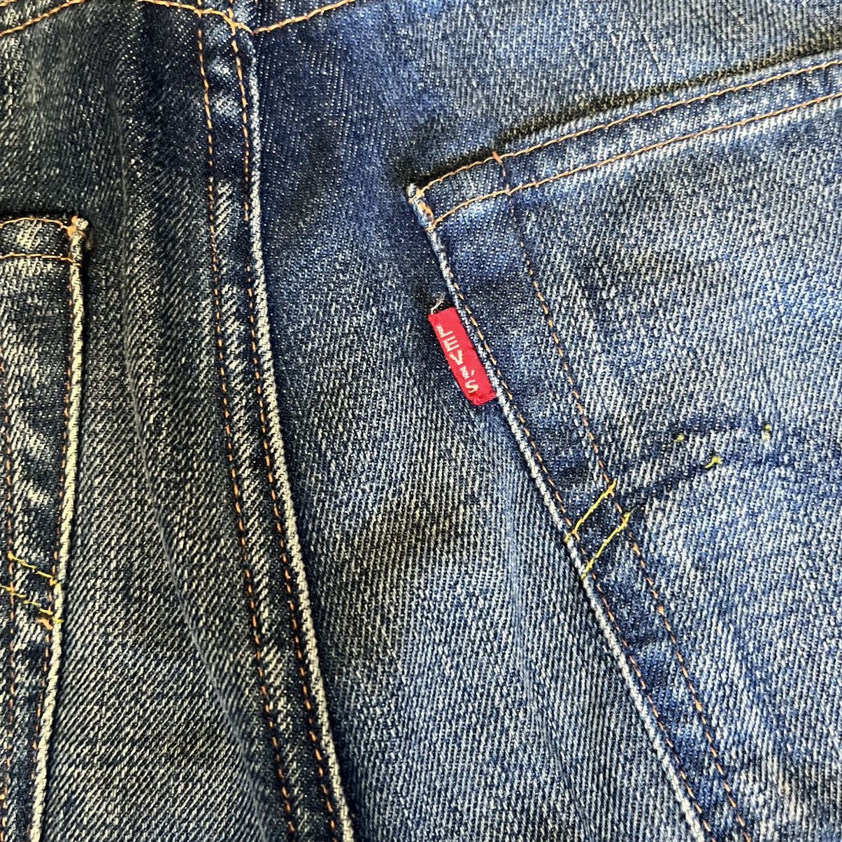 Levi's Vintage Clothing Levi’s Vintage Clothing Selvedge Washed Blue Denim Jeans 26 Size US 26 / EU 42 - 4 Thumbnail