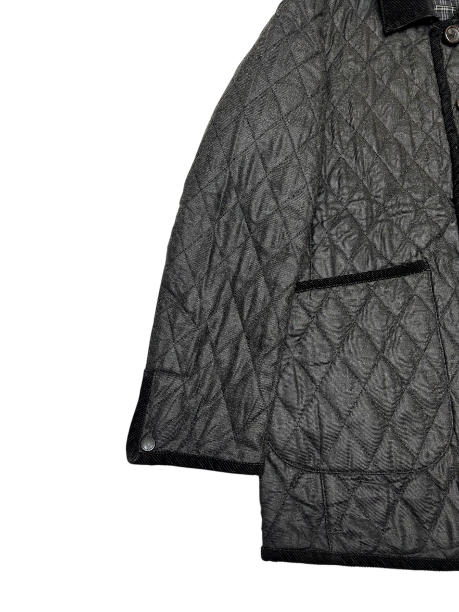 Burberry 🔥Vintage Burberry Black Label Quilted Jacket Size US M / EU 48-50 / 2 - 12 Thumbnail