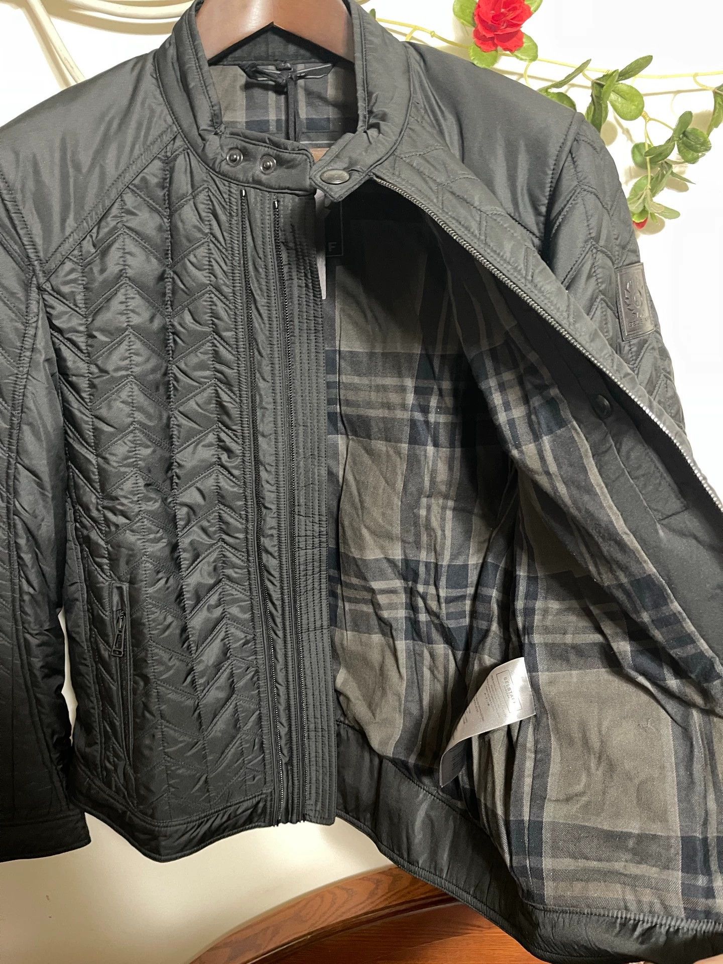 Belstaff Belstaff 50 Slim Fit Motorcycle Padded Jacket Size US M / EU 48-50 / 2 - 7 Thumbnail
