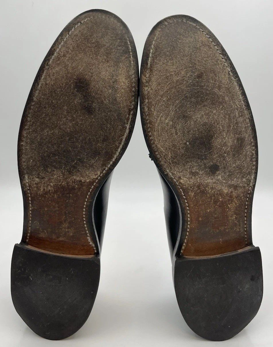 Allen Edmonds Allen Edmonds GRAYSON Black Leather Tassel Loafers Size 9AAA Size US 9 / EU 42 - 11 Thumbnail